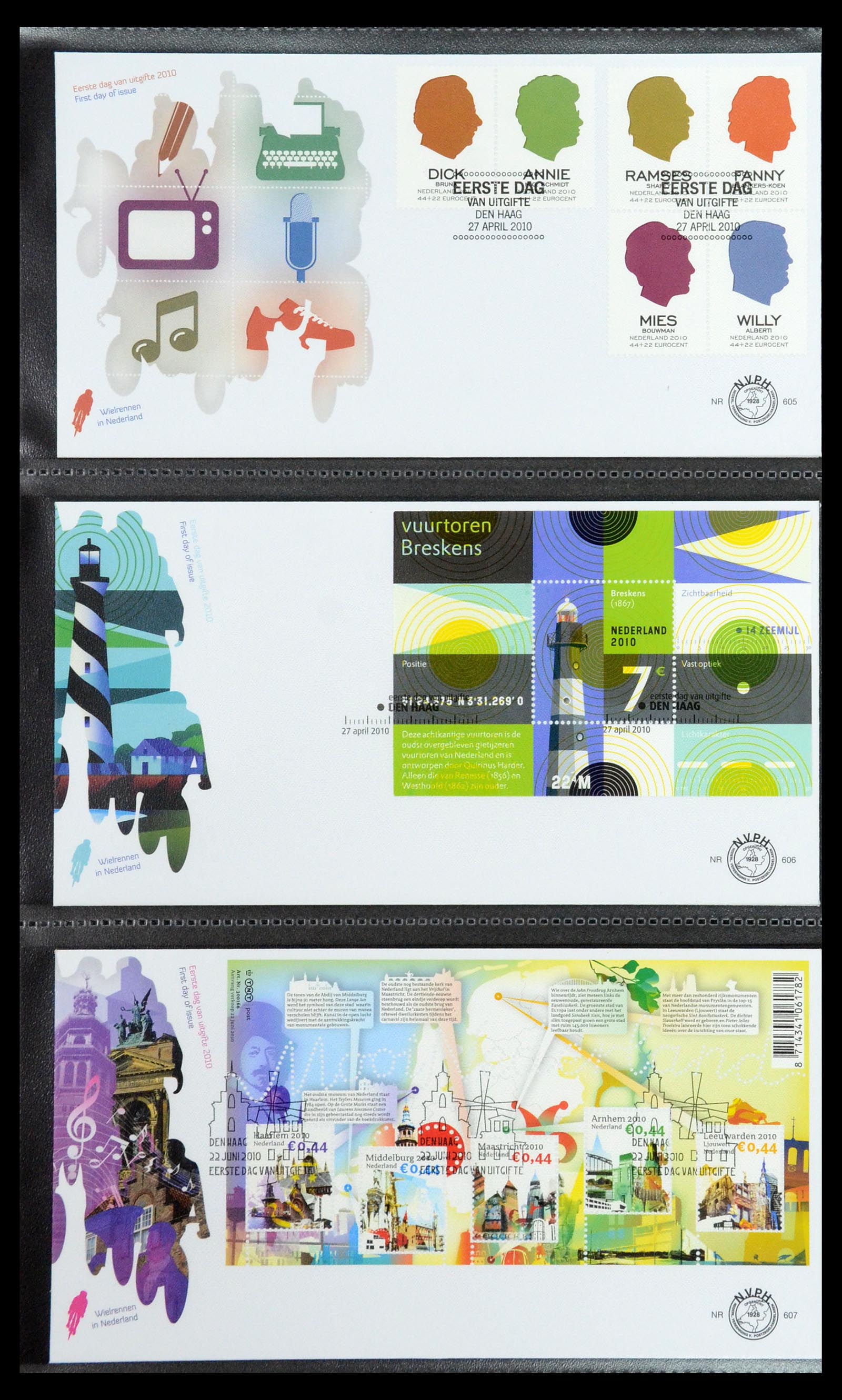 35946 085 - Stamp Collection 35946 Netherlands FDC's 2000-2019.