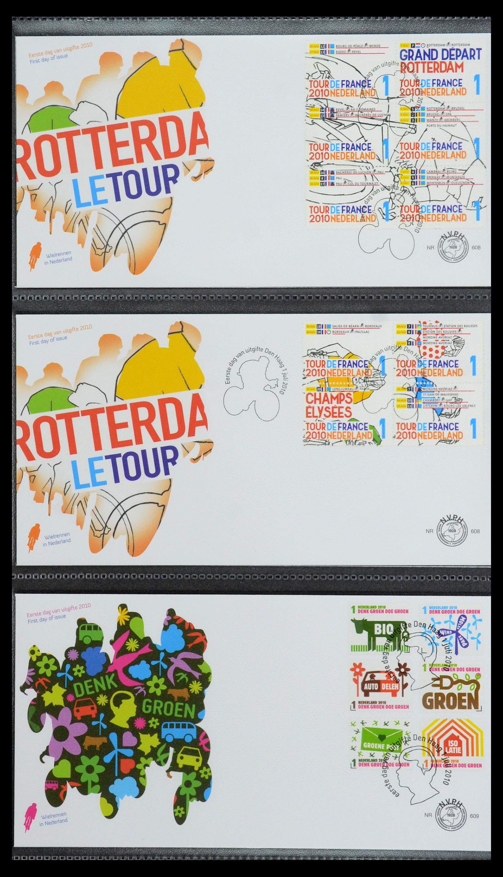 35946 086 - Stamp Collection 35946 Netherlands FDC's 2000-2019.