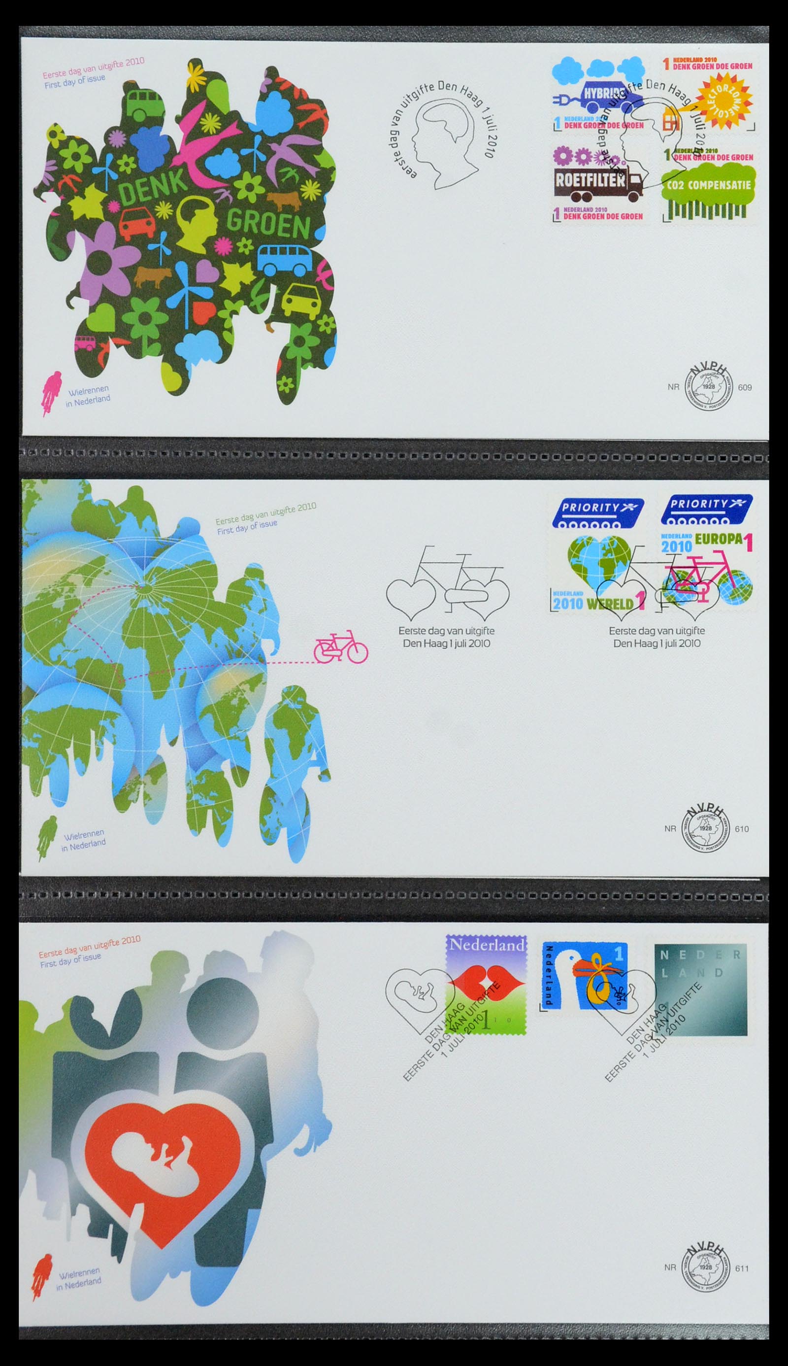 35946 087 - Stamp Collection 35946 Netherlands FDC's 2000-2019.