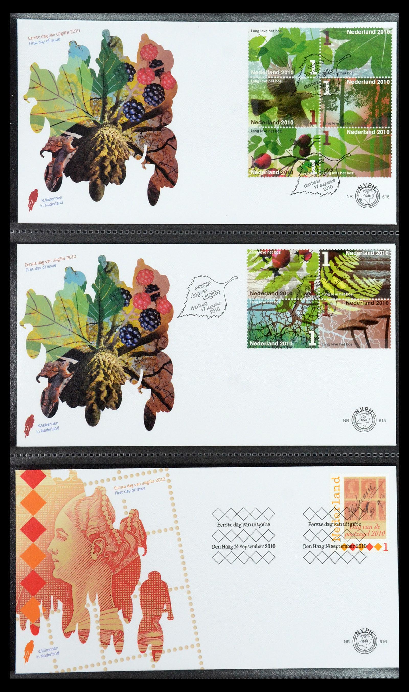 35946 089 - Stamp Collection 35946 Netherlands FDC's 2000-2019.