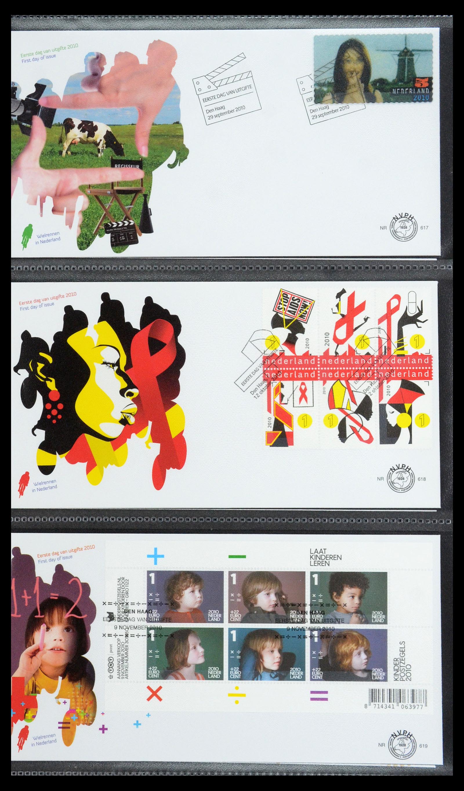 35946 090 - Stamp Collection 35946 Netherlands FDC's 2000-2019.