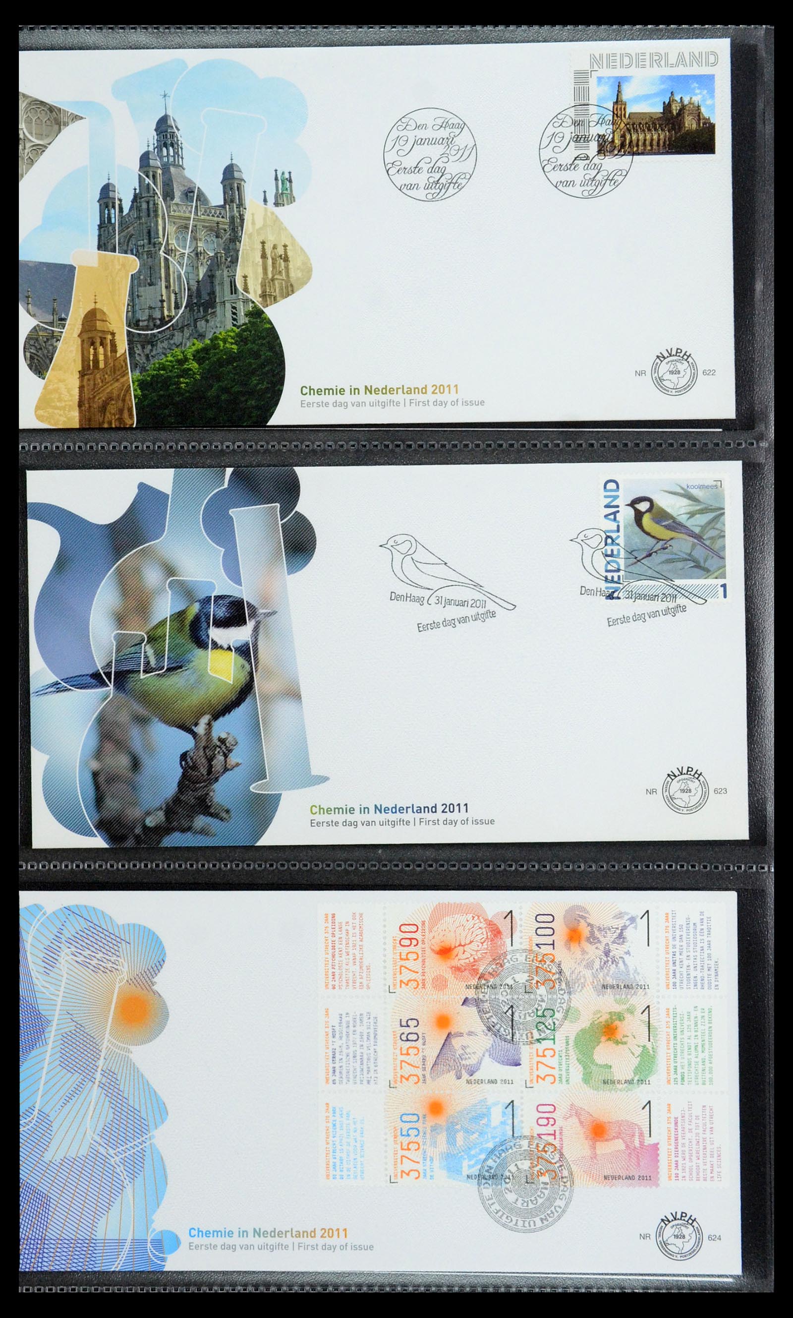 35946 092 - Stamp Collection 35946 Netherlands FDC's 2000-2019.