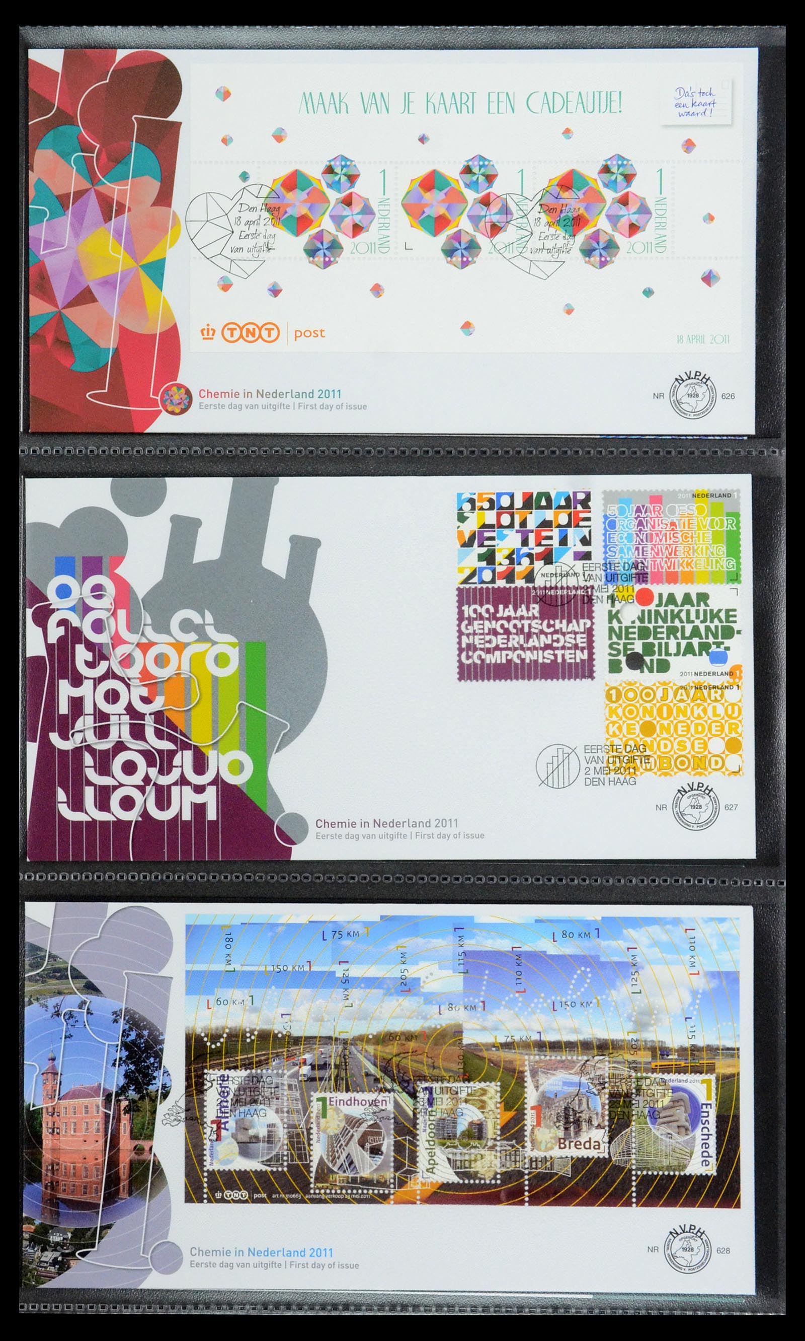 35946 094 - Stamp Collection 35946 Netherlands FDC's 2000-2019.