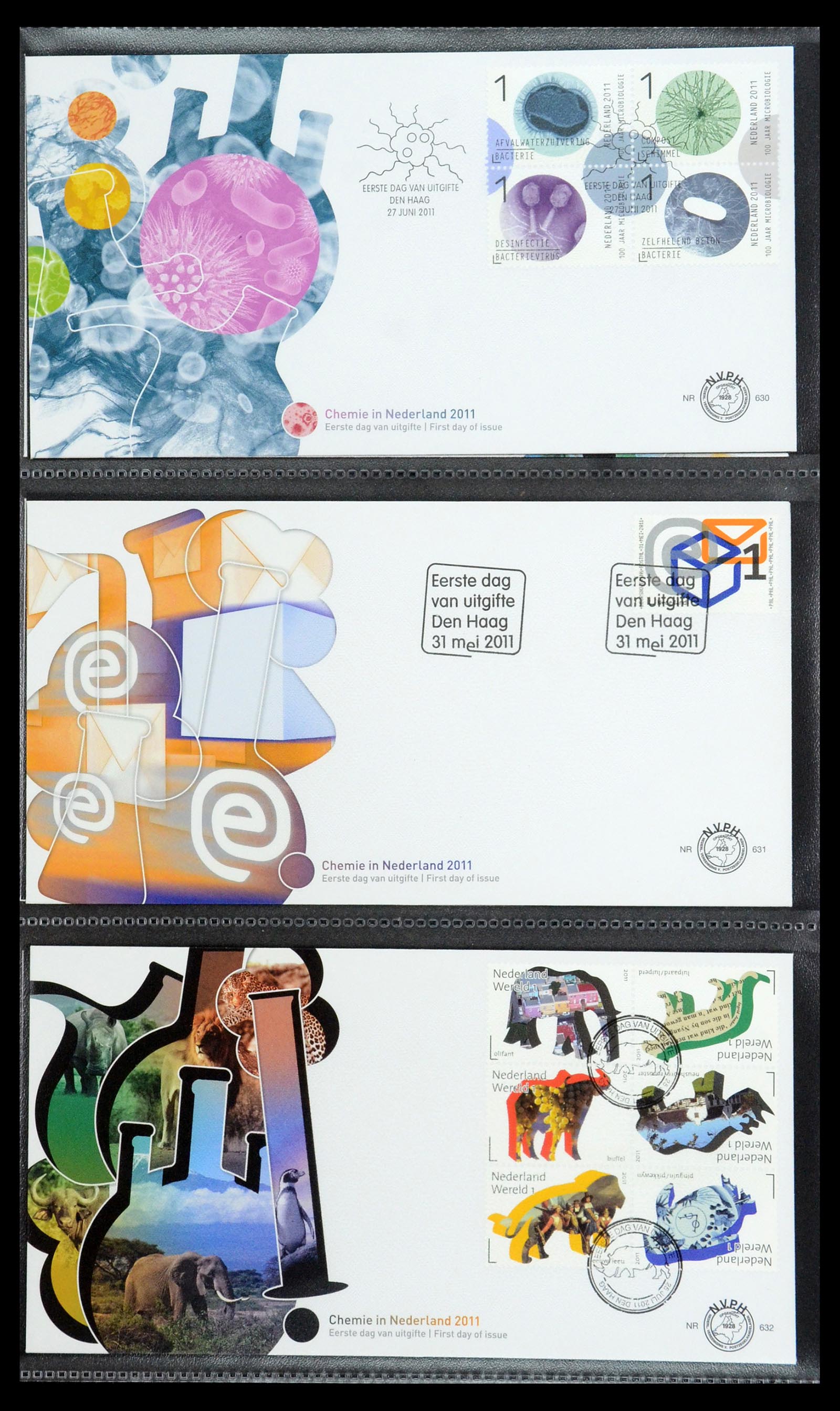 35946 096 - Stamp Collection 35946 Netherlands FDC's 2000-2019.
