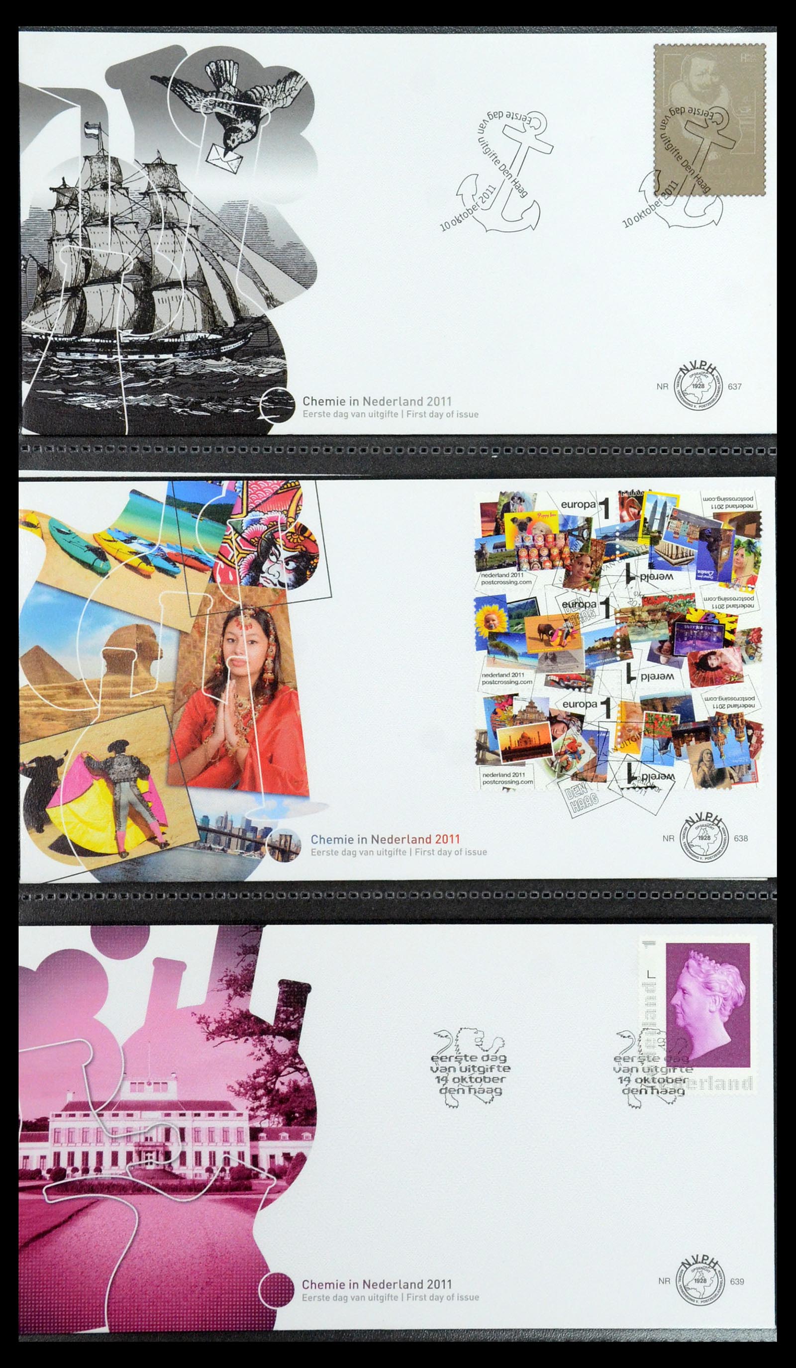 35946 099 - Stamp Collection 35946 Netherlands FDC's 2000-2019.