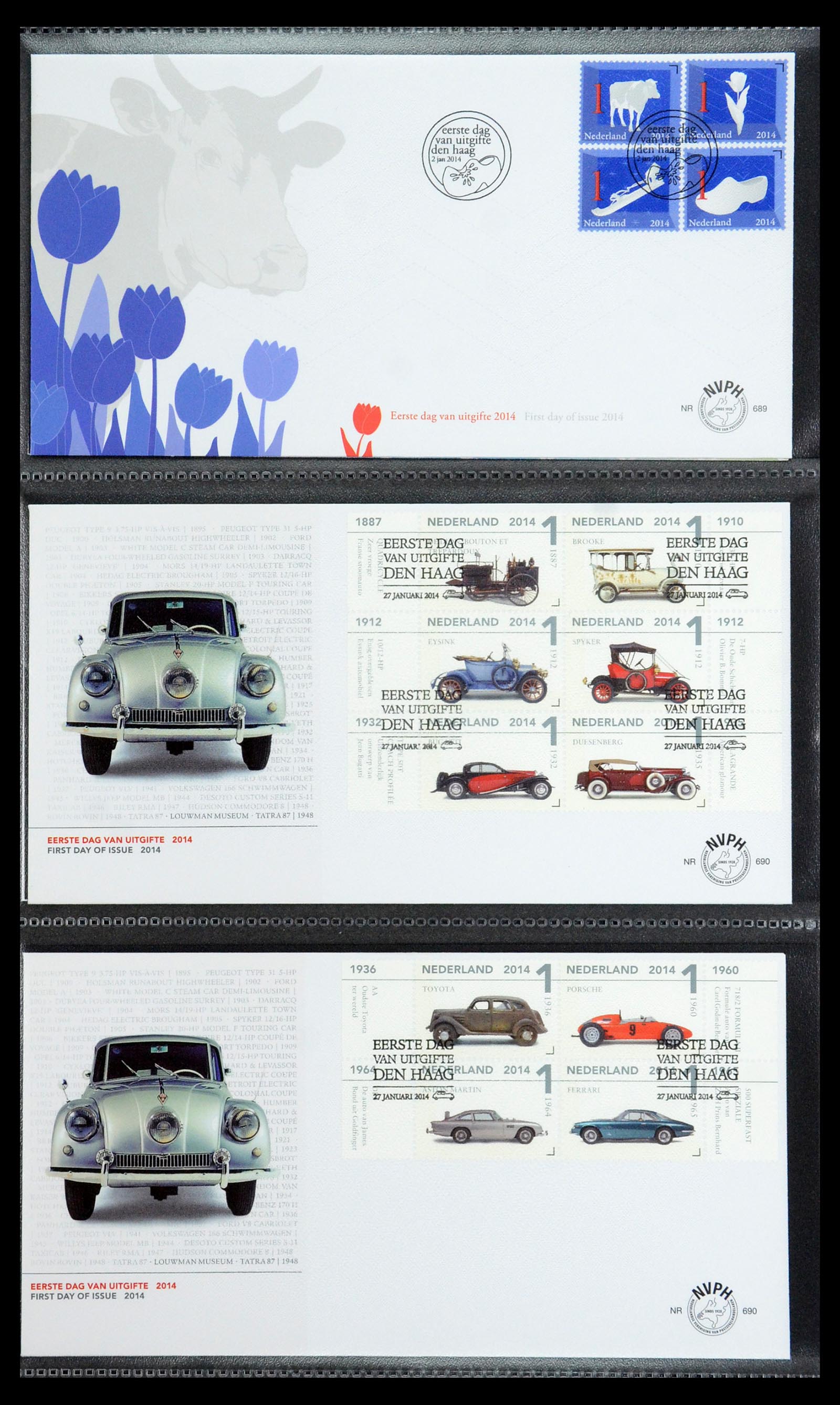 35946 122 - Postzegelverzameling 35946 Nederland FDC's 2000-2019.