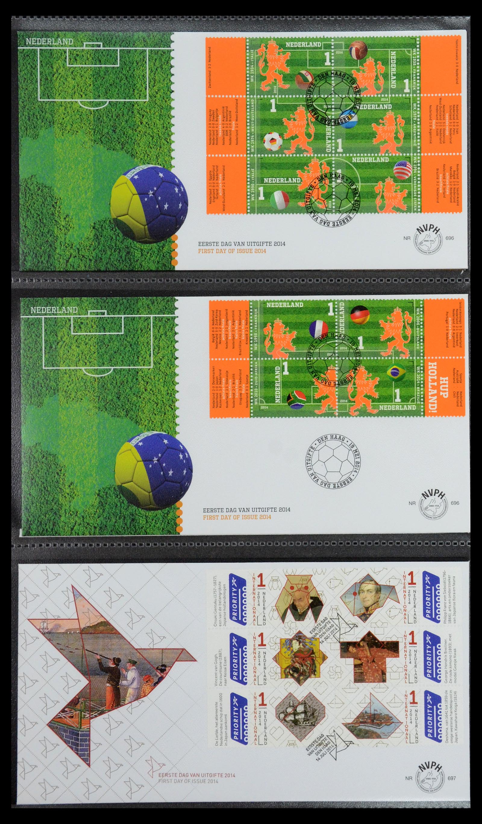 35946 125 - Postzegelverzameling 35946 Nederland FDC's 2000-2019.