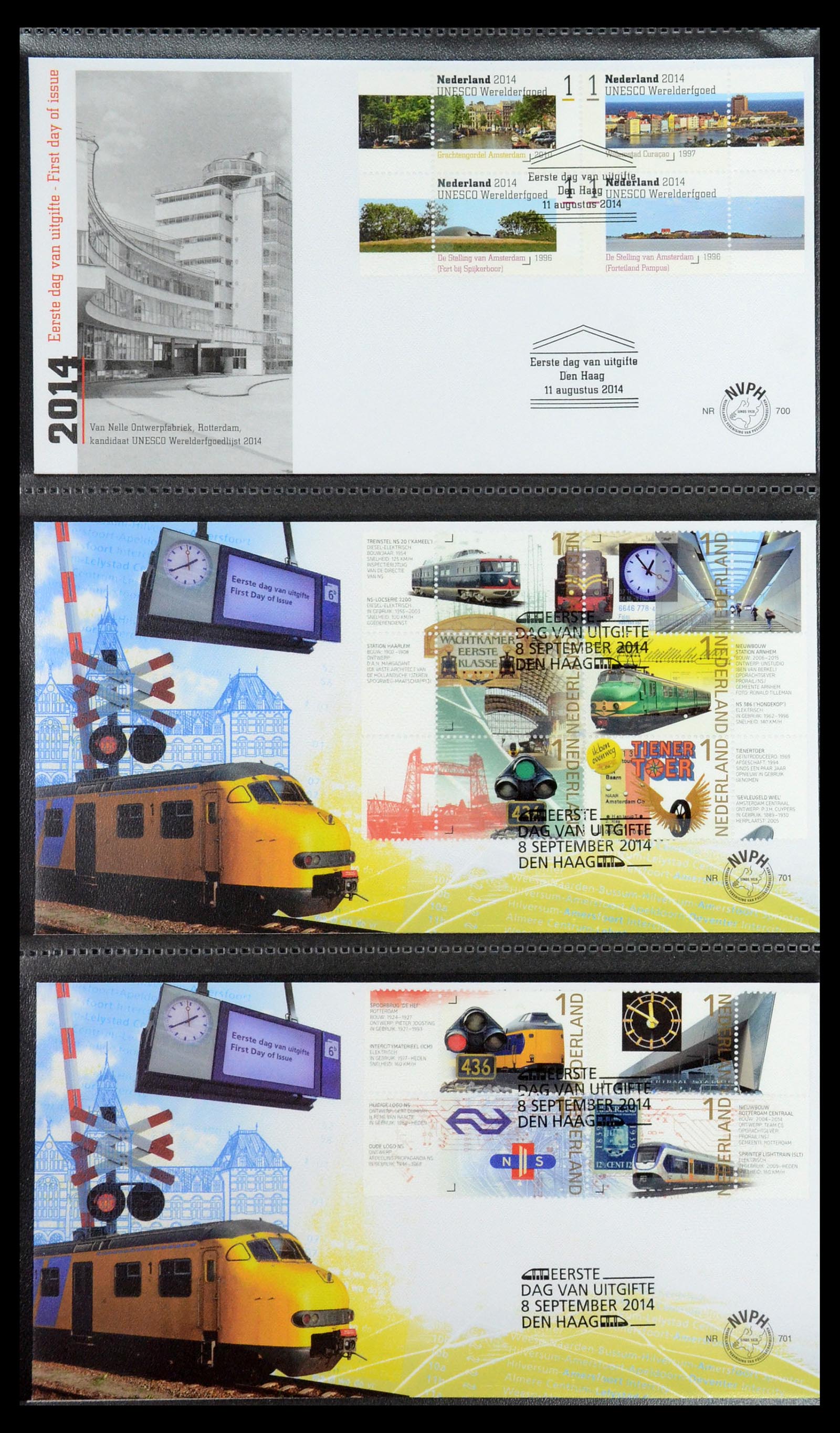 35946 127 - Postzegelverzameling 35946 Nederland FDC's 2000-2019.