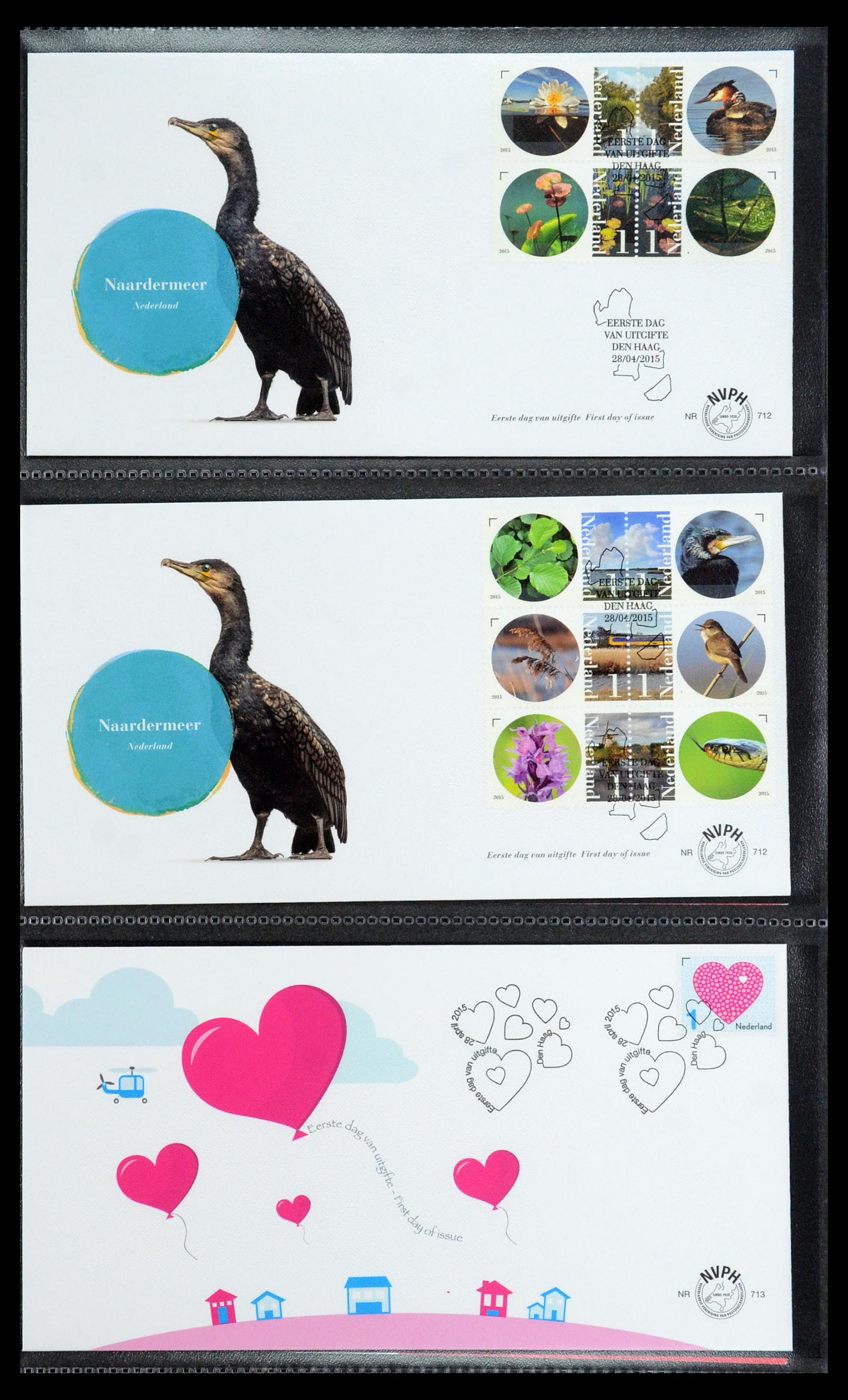 35946 132 - Postzegelverzameling 35946 Nederland FDC's 2000-2019.