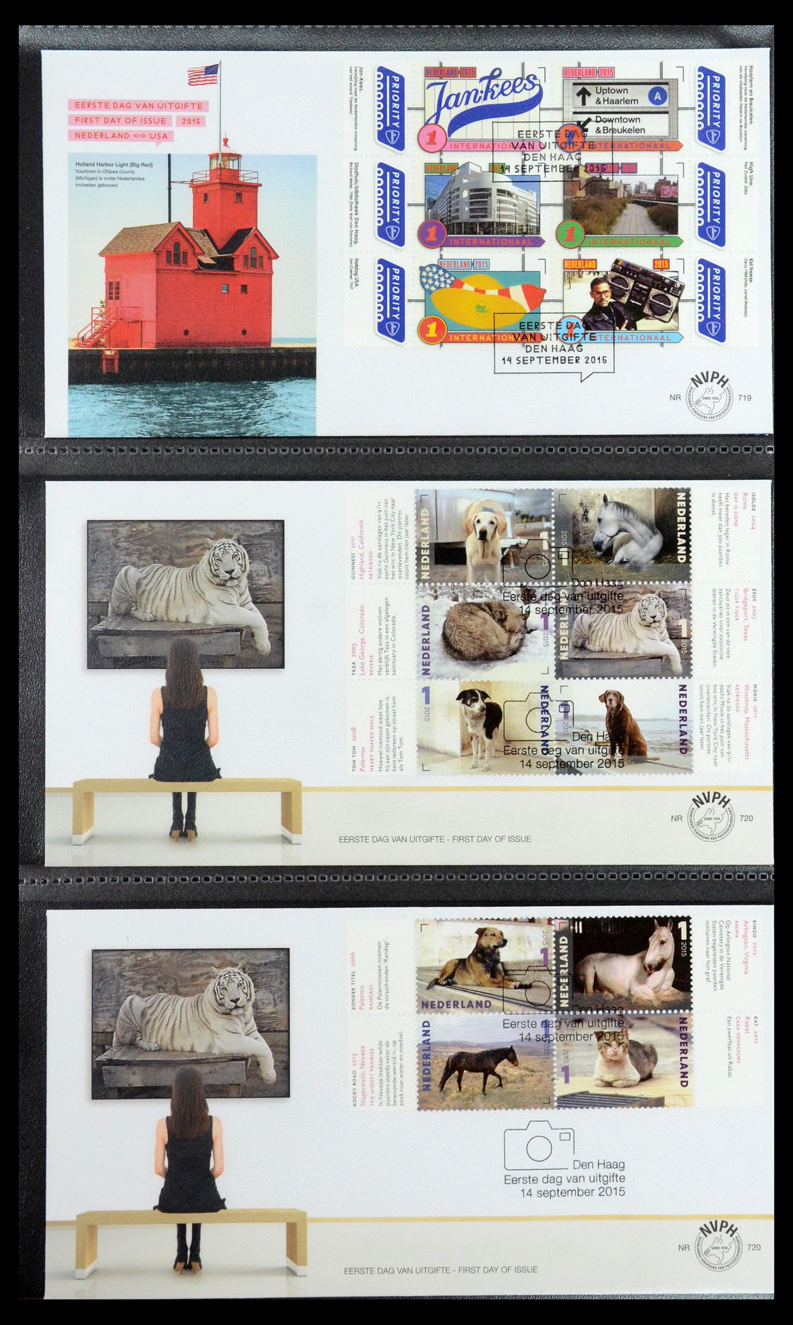 35946 135 - Postzegelverzameling 35946 Nederland FDC's 2000-2019.
