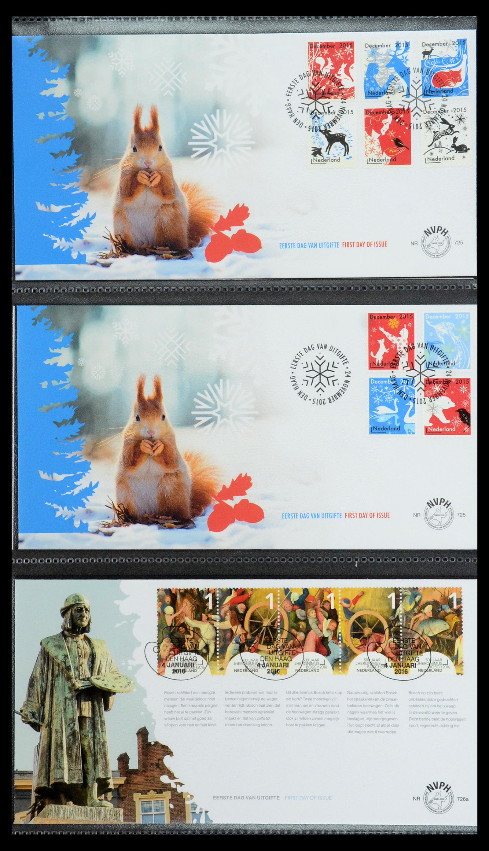 35946 138 - Postzegelverzameling 35946 Nederland FDC's 2000-2019.