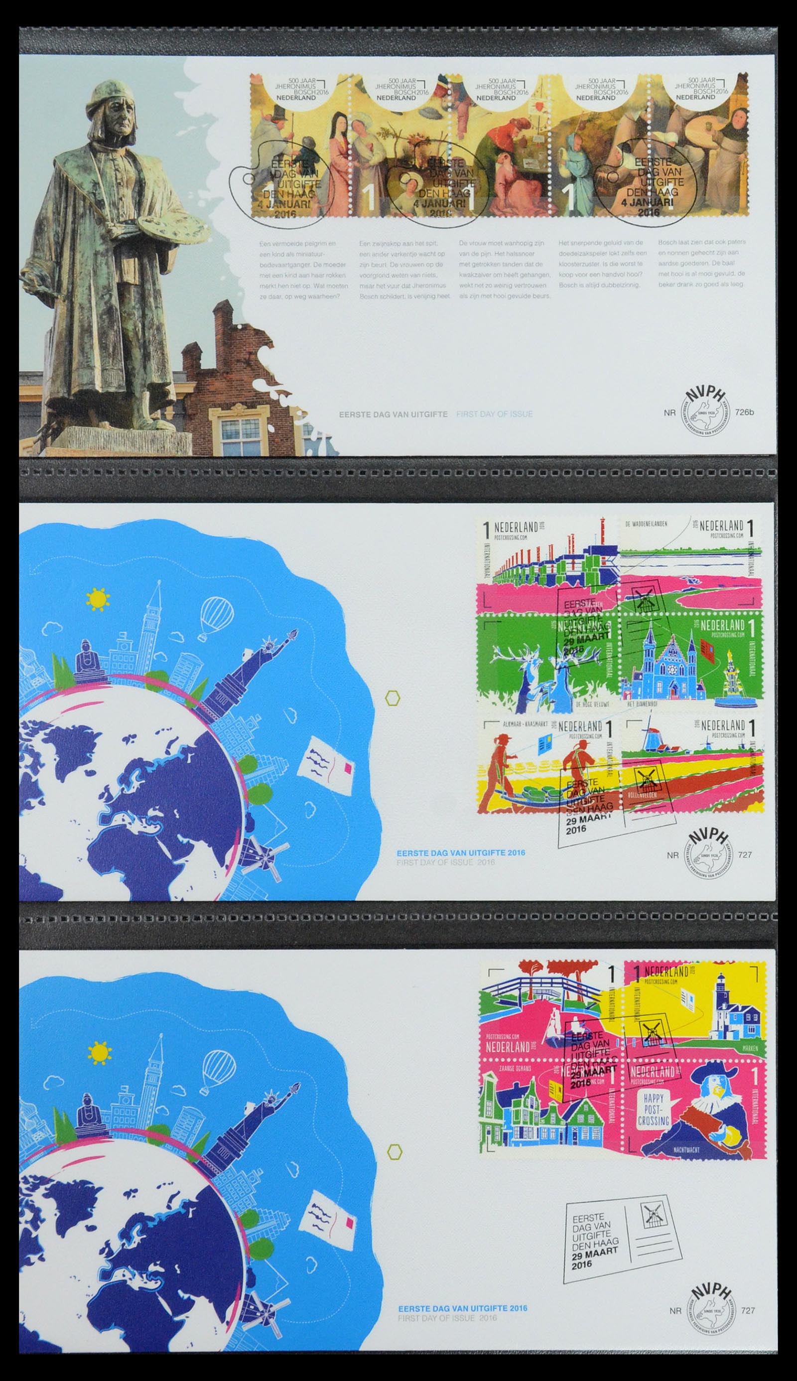 35946 139 - Stamp Collection 35946 Netherlands FDC's 2000-2019.