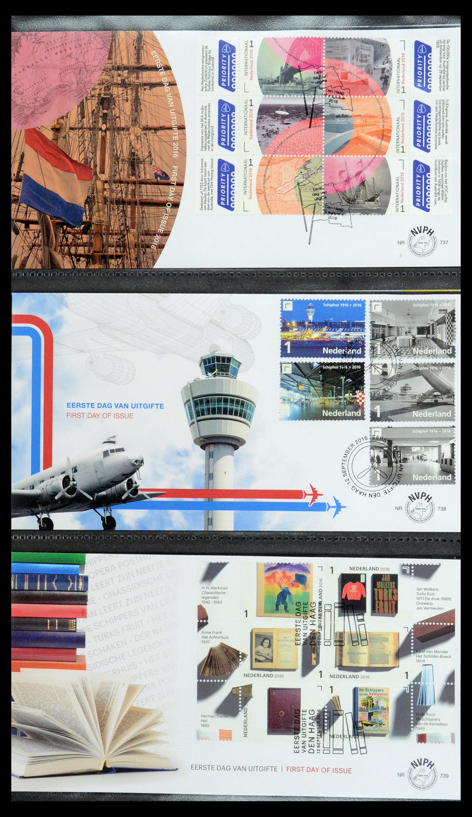 35946 144 - Postzegelverzameling 35946 Nederland FDC's 2000-2019.