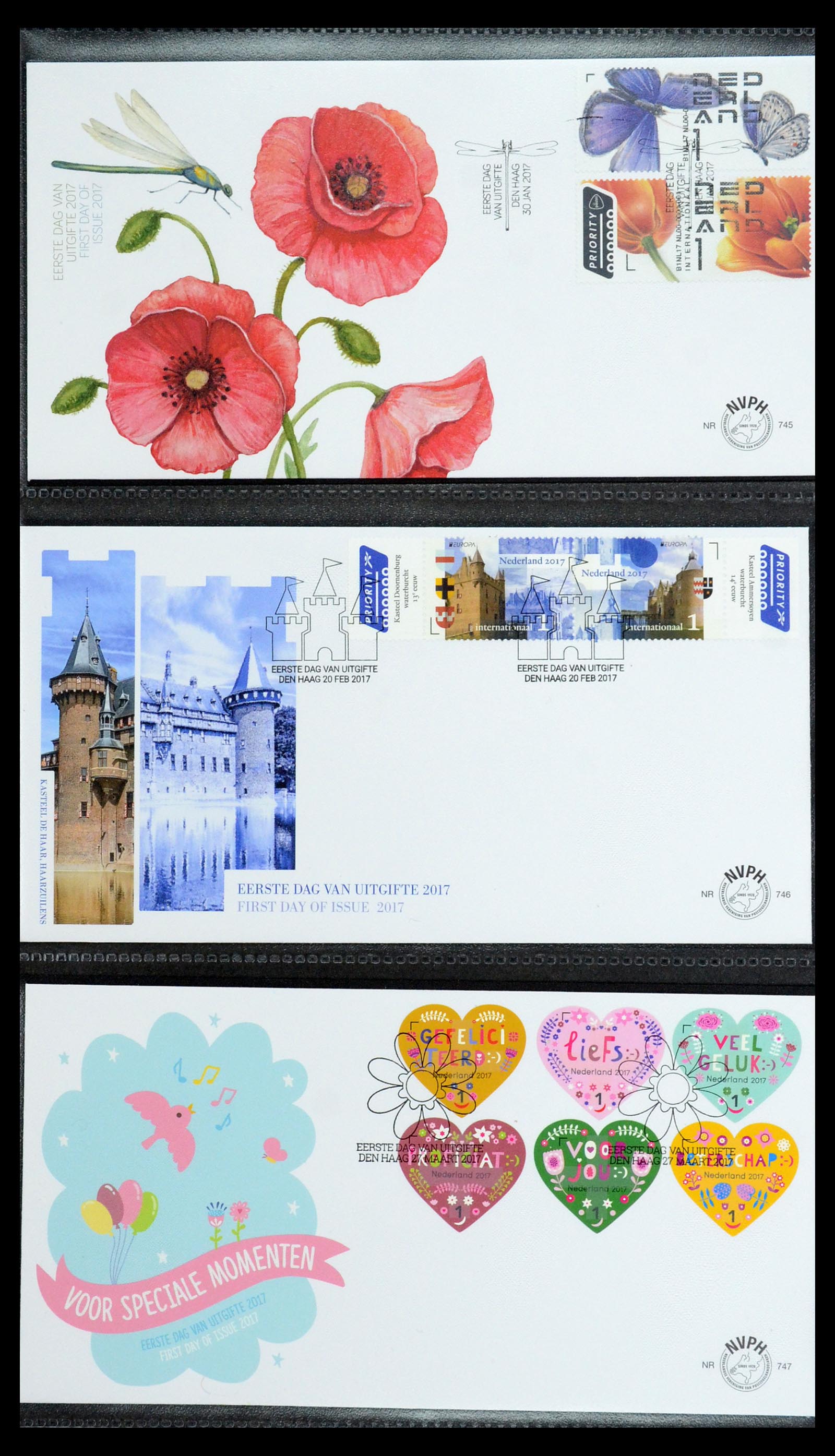 35946 148 - Postzegelverzameling 35946 Nederland FDC's 2000-2019.