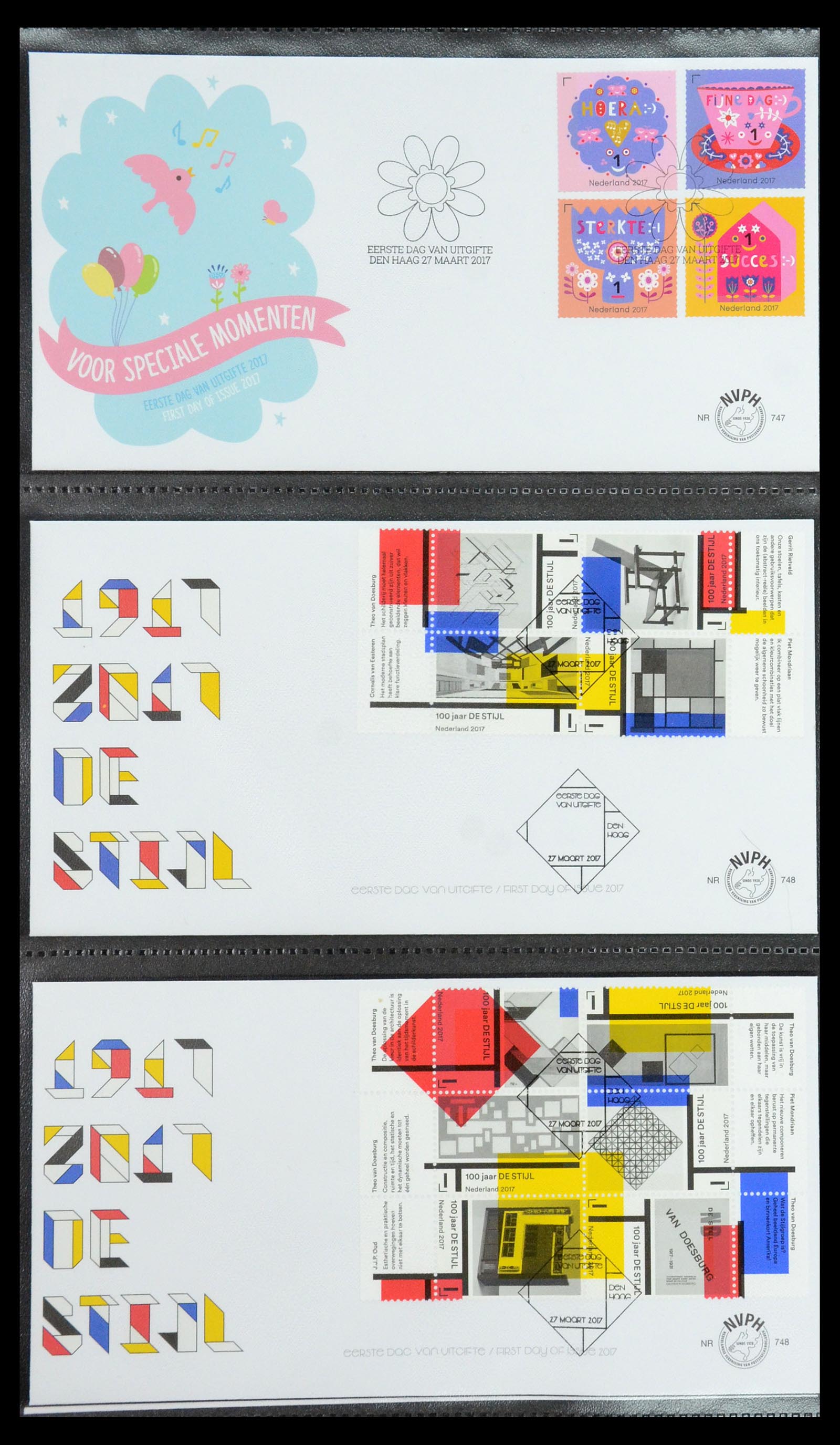 35946 149 - Stamp Collection 35946 Netherlands FDC's 2000-2019.