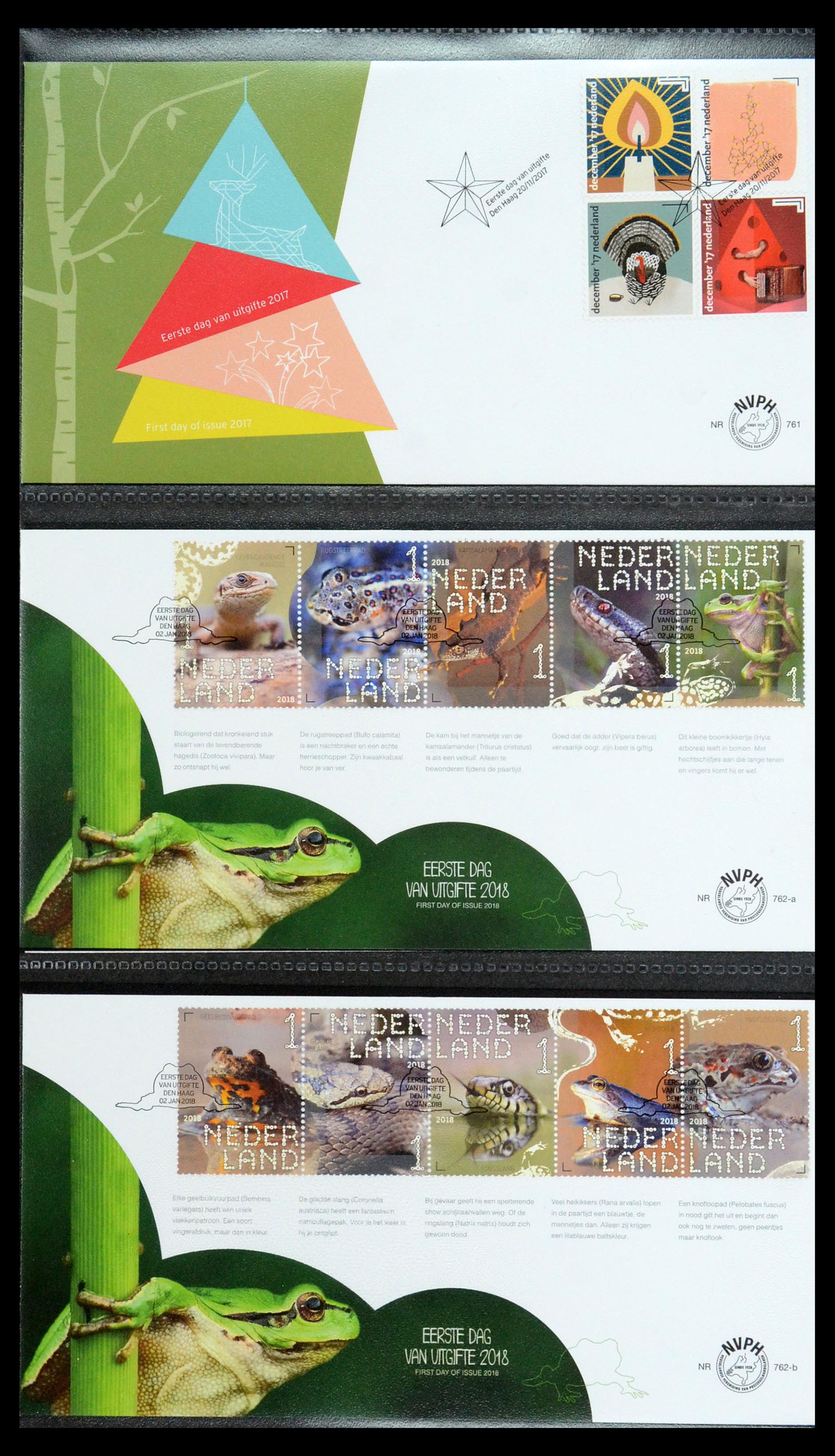 35946 156 - Postzegelverzameling 35946 Nederland FDC's 2000-2019.