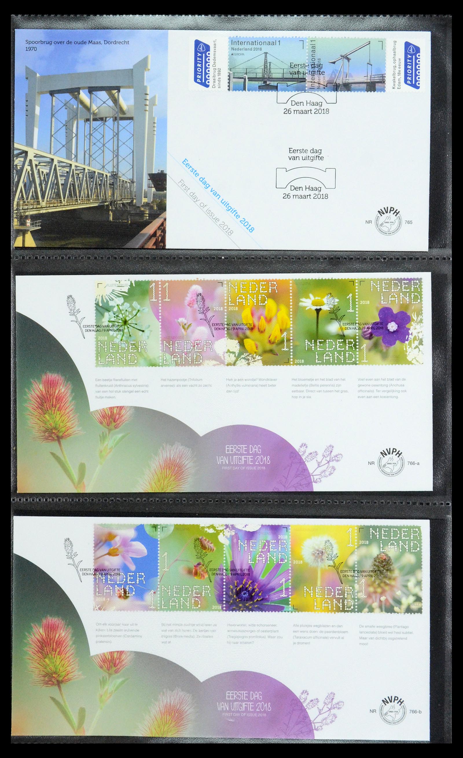 35946 158 - Postzegelverzameling 35946 Nederland FDC's 2000-2019.