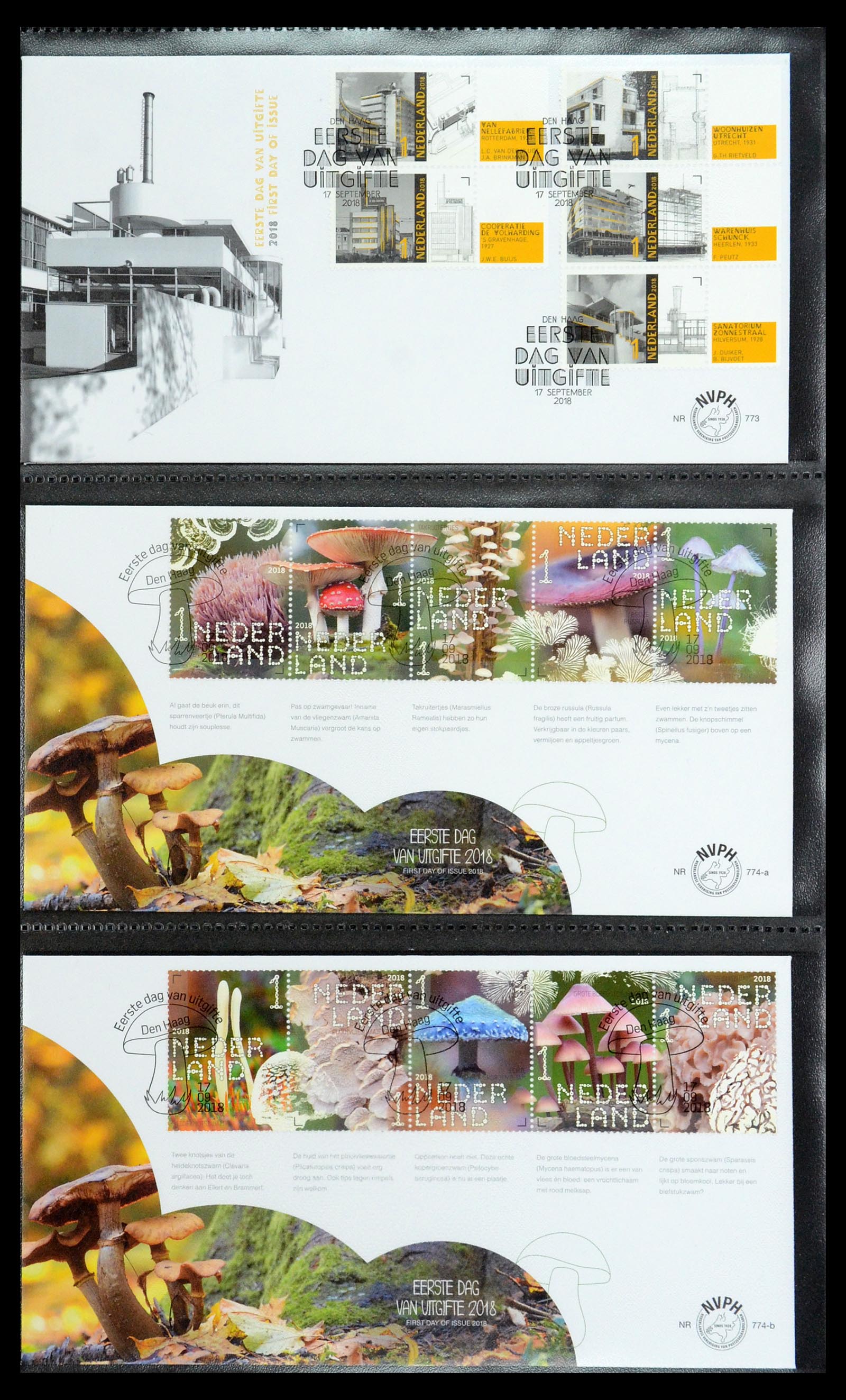 35946 162 - Stamp Collection 35946 Netherlands FDC's 2000-2019.