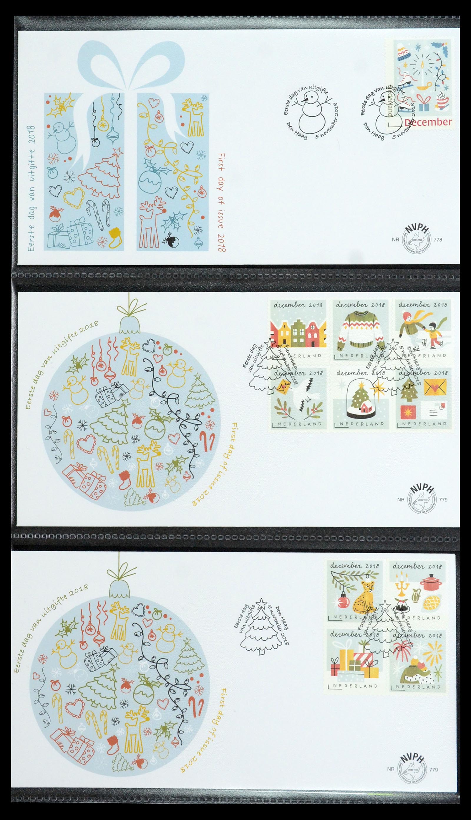 35946 164 - Stamp Collection 35946 Netherlands FDC's 2000-2019.