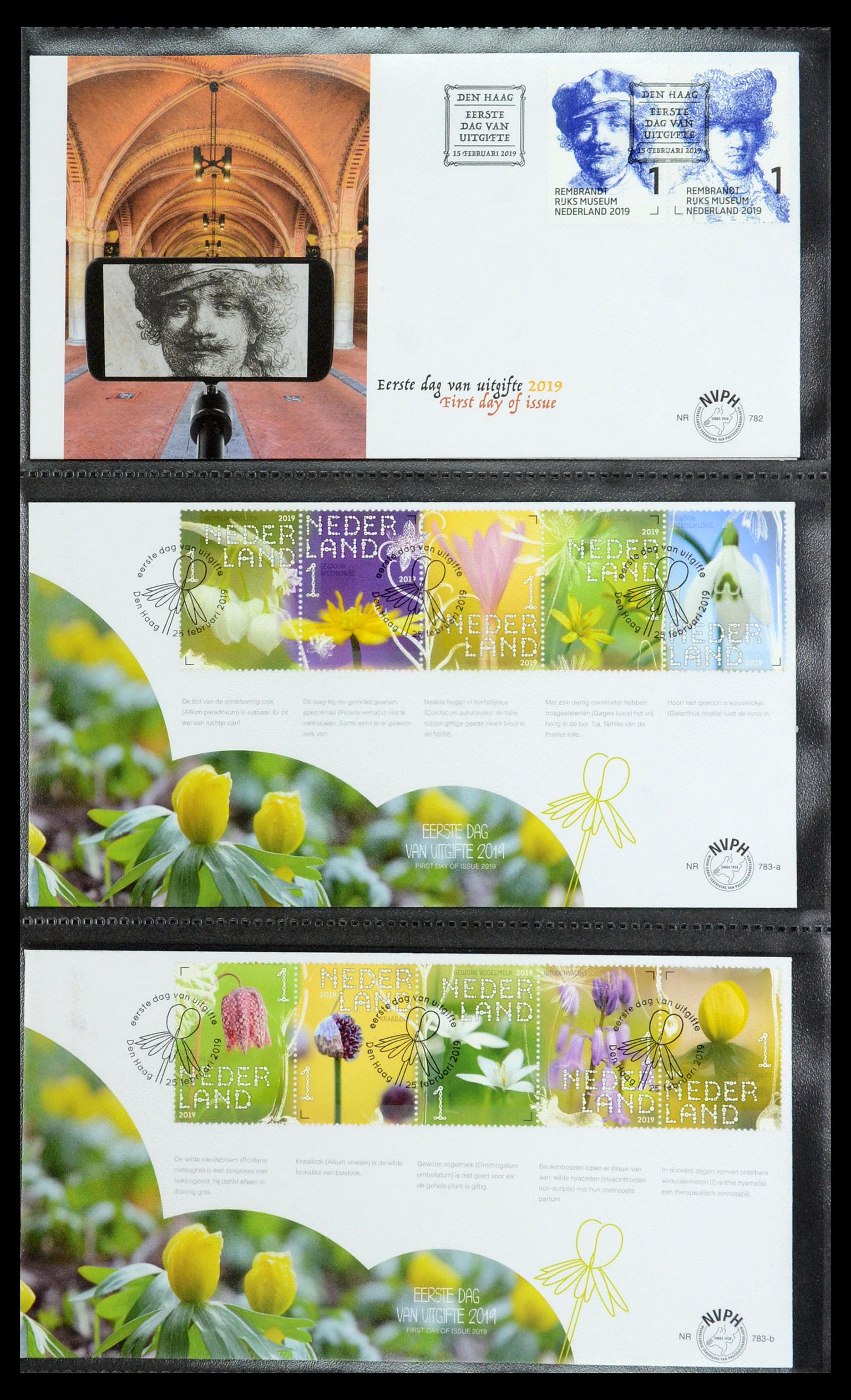 35946 166 - Postzegelverzameling 35946 Nederland FDC's 2000-2019.