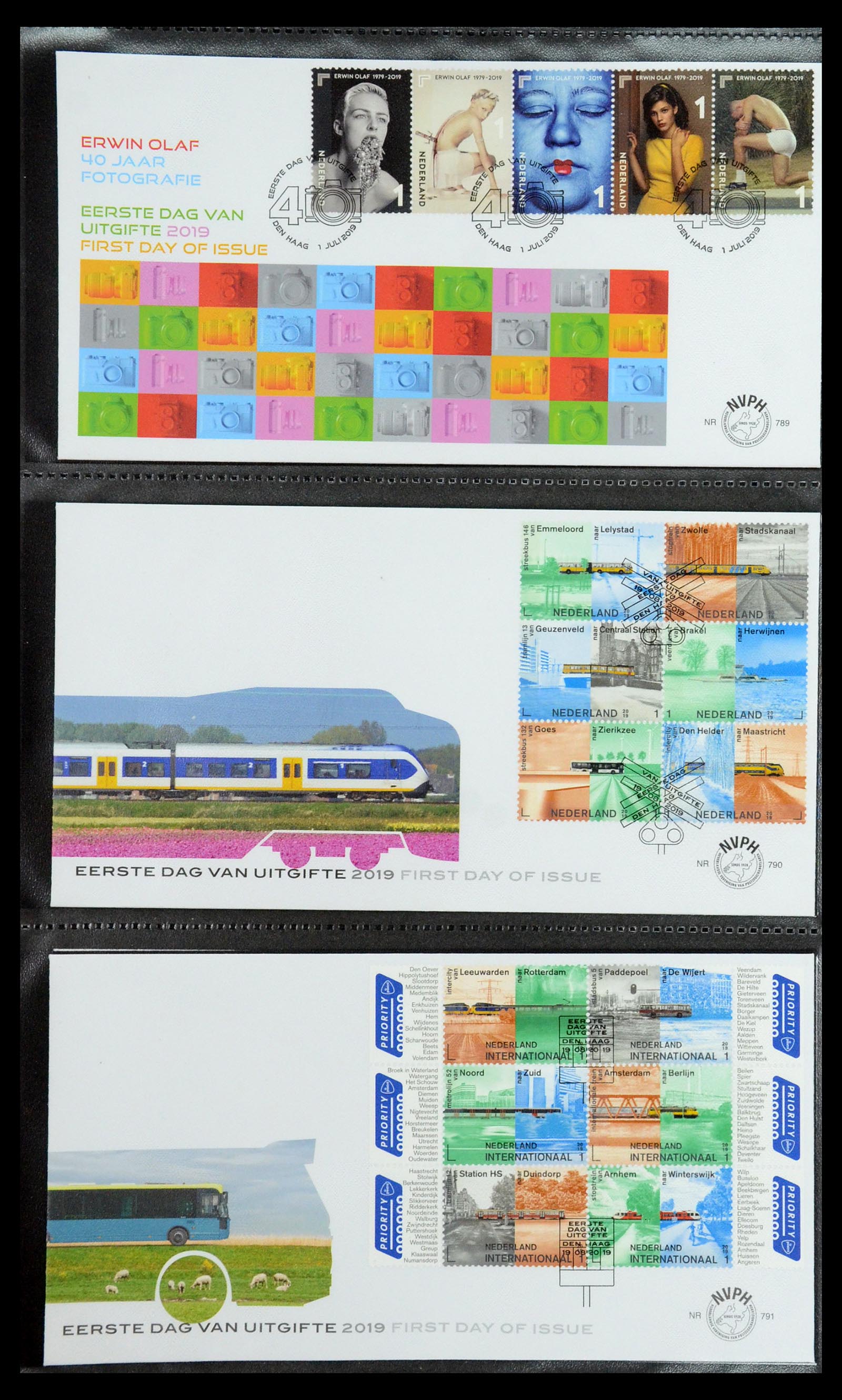 35946 169 - Stamp Collection 35946 Netherlands FDC's 2000-2019.