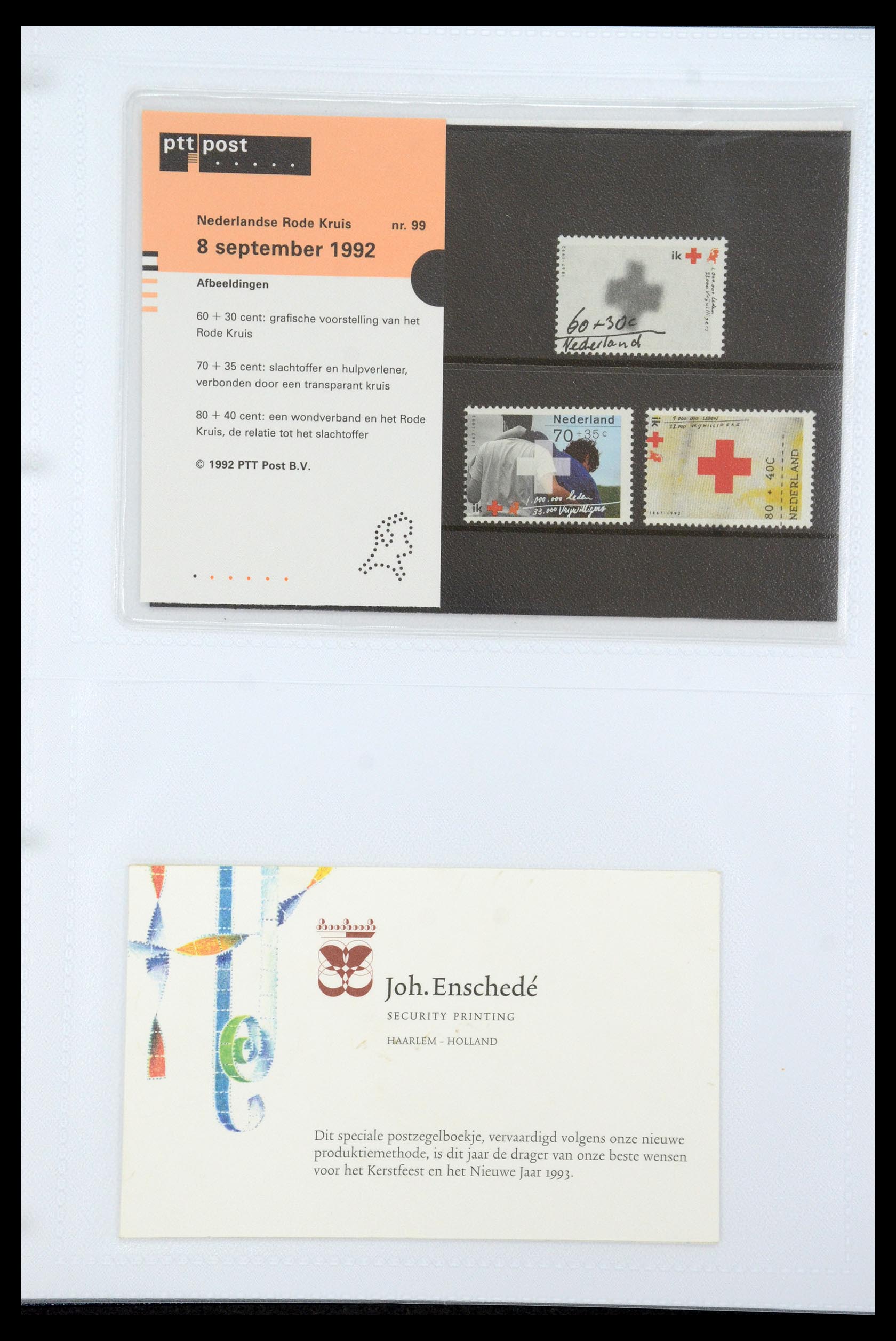 35947 051 - Postzegelverzameling 35947 Nederland PTT mapjes 1982-2019!