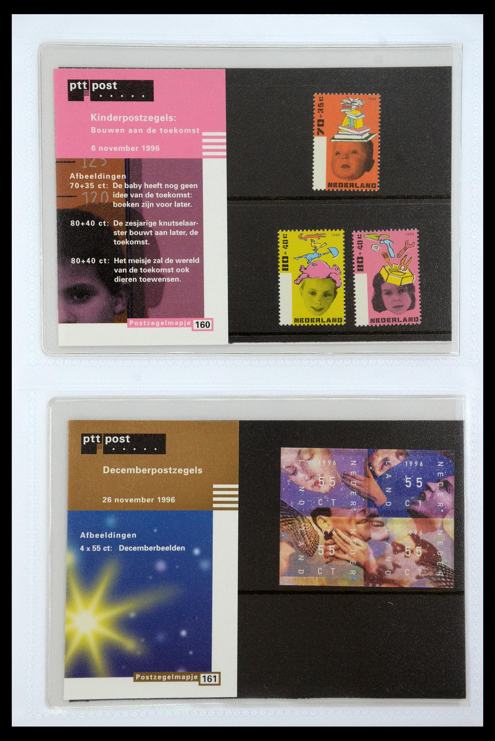 35947 083 - Postzegelverzameling 35947 Nederland PTT mapjes 1982-2019!