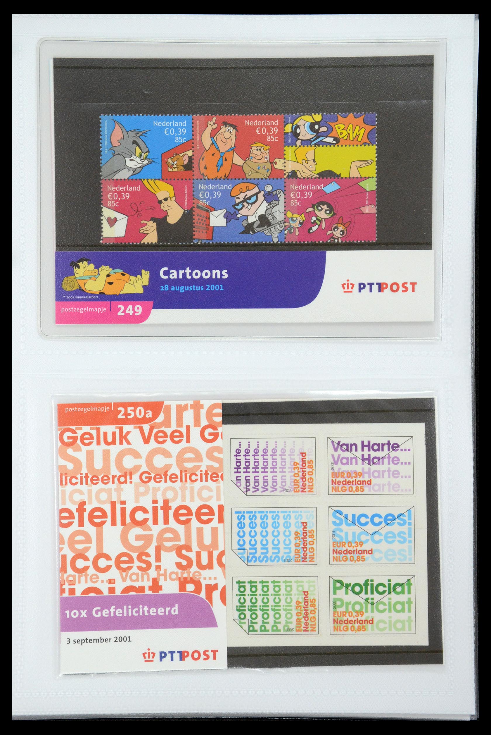35947 133 - Postzegelverzameling 35947 Nederland PTT mapjes 1982-2019!