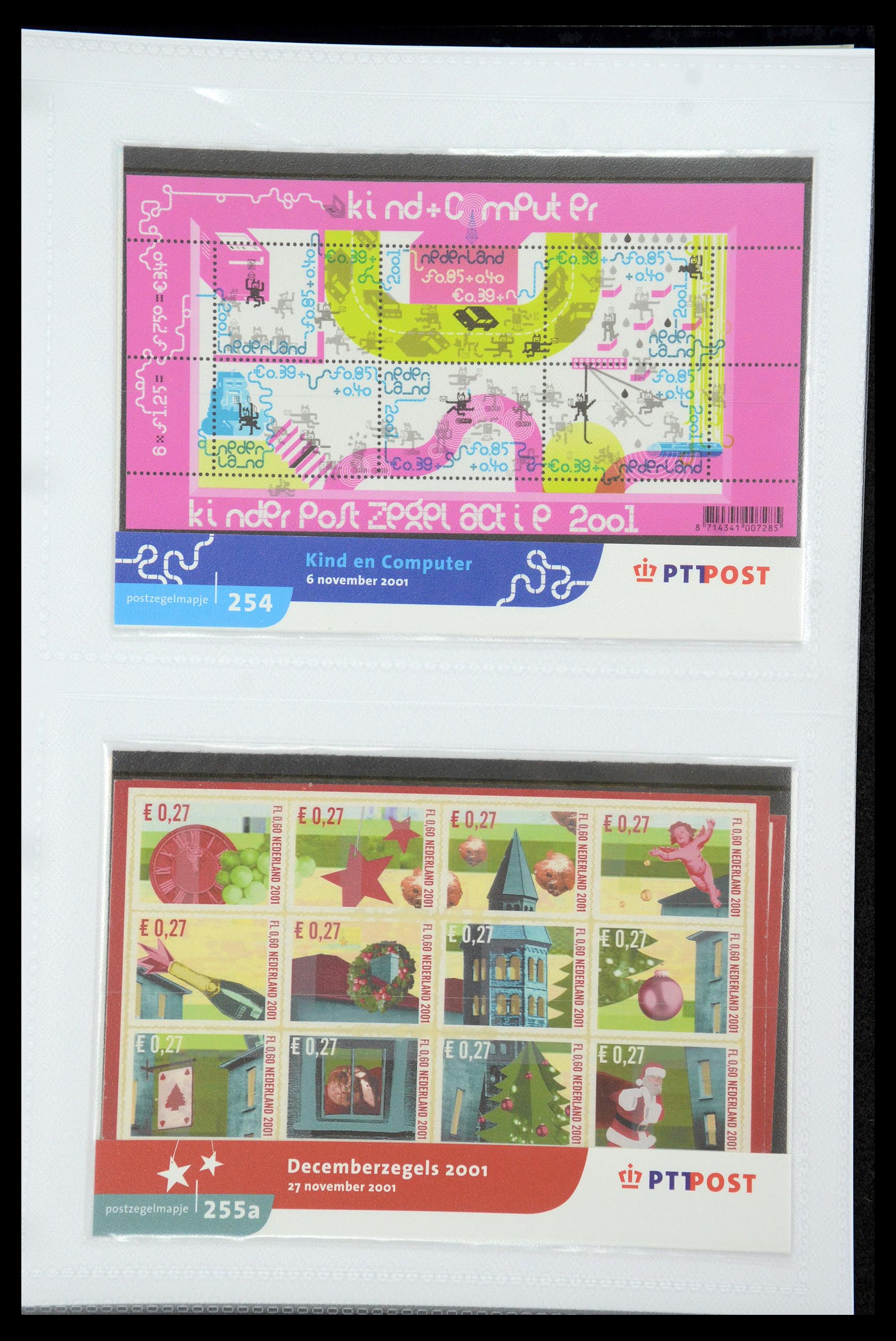 35947 136 - Postzegelverzameling 35947 Nederland PTT mapjes 1982-2019!