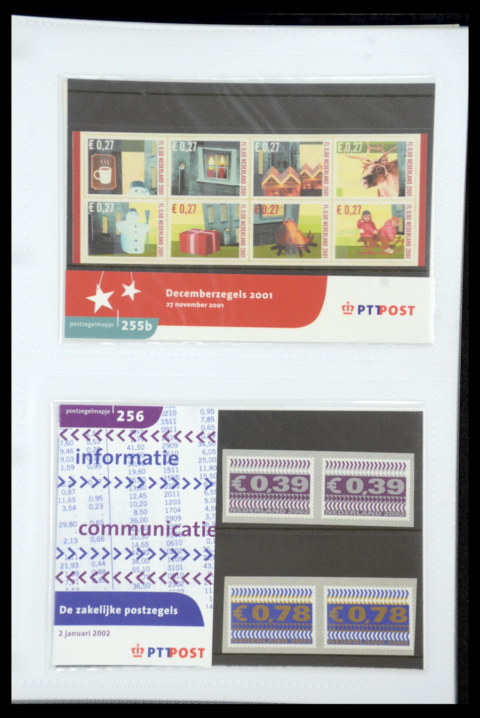 35947 137 - Postzegelverzameling 35947 Nederland PTT mapjes 1982-2019!