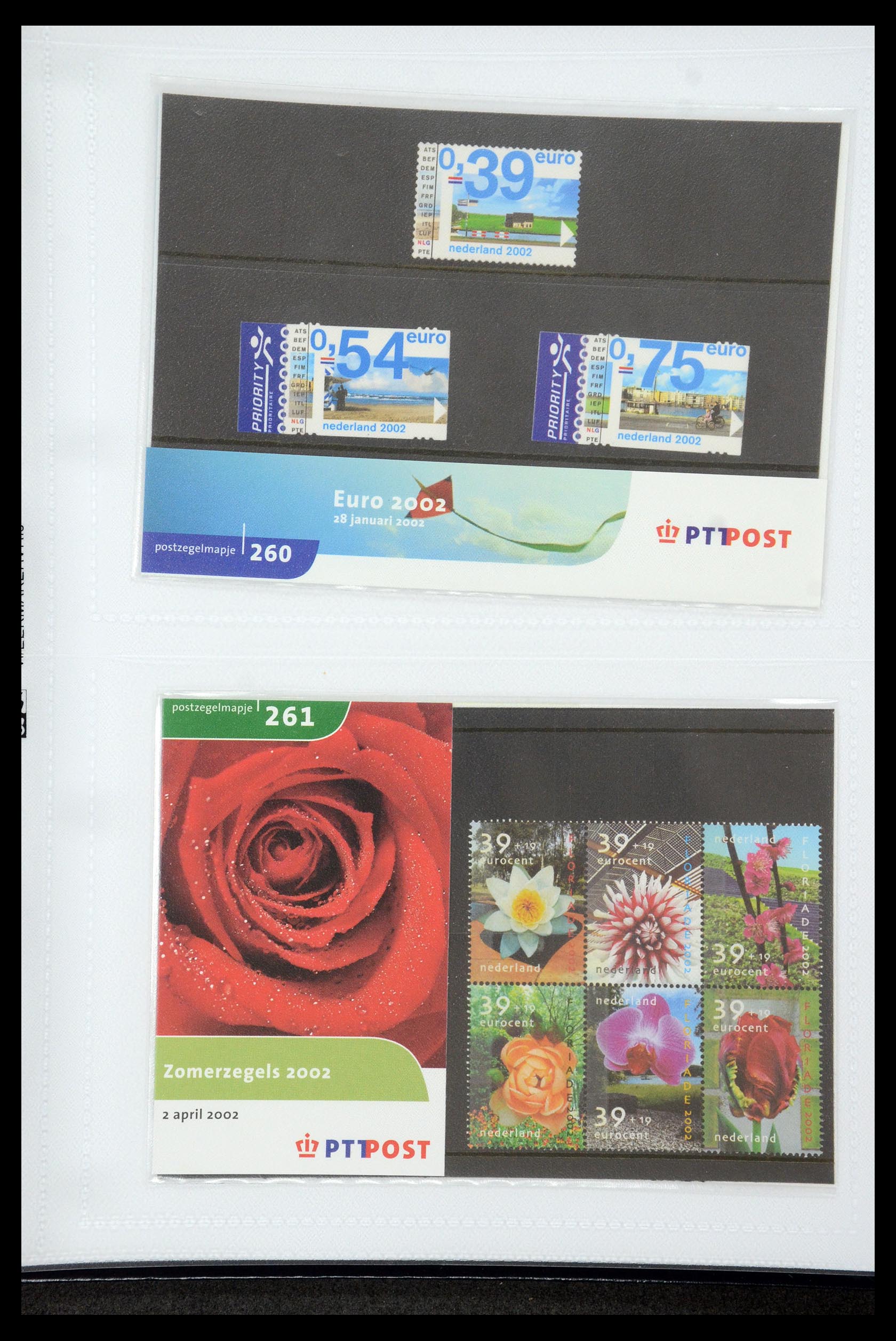 35947 140 - Postzegelverzameling 35947 Nederland PTT mapjes 1982-2019!