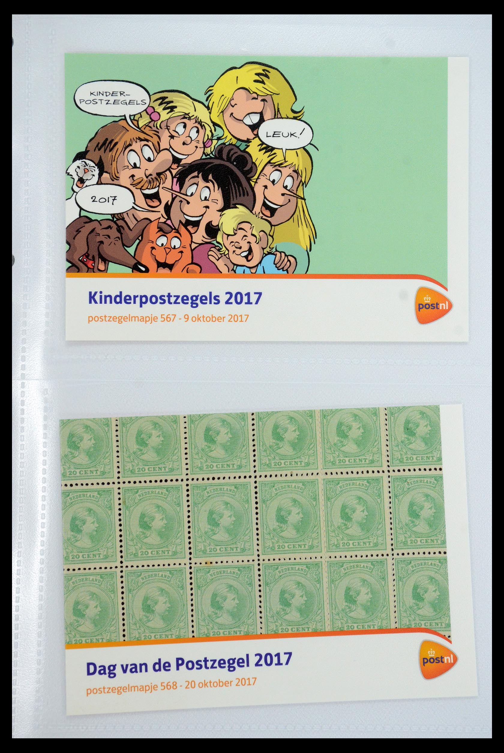 35947 341 - Postzegelverzameling 35947 Nederland PTT mapjes 1982-2019!