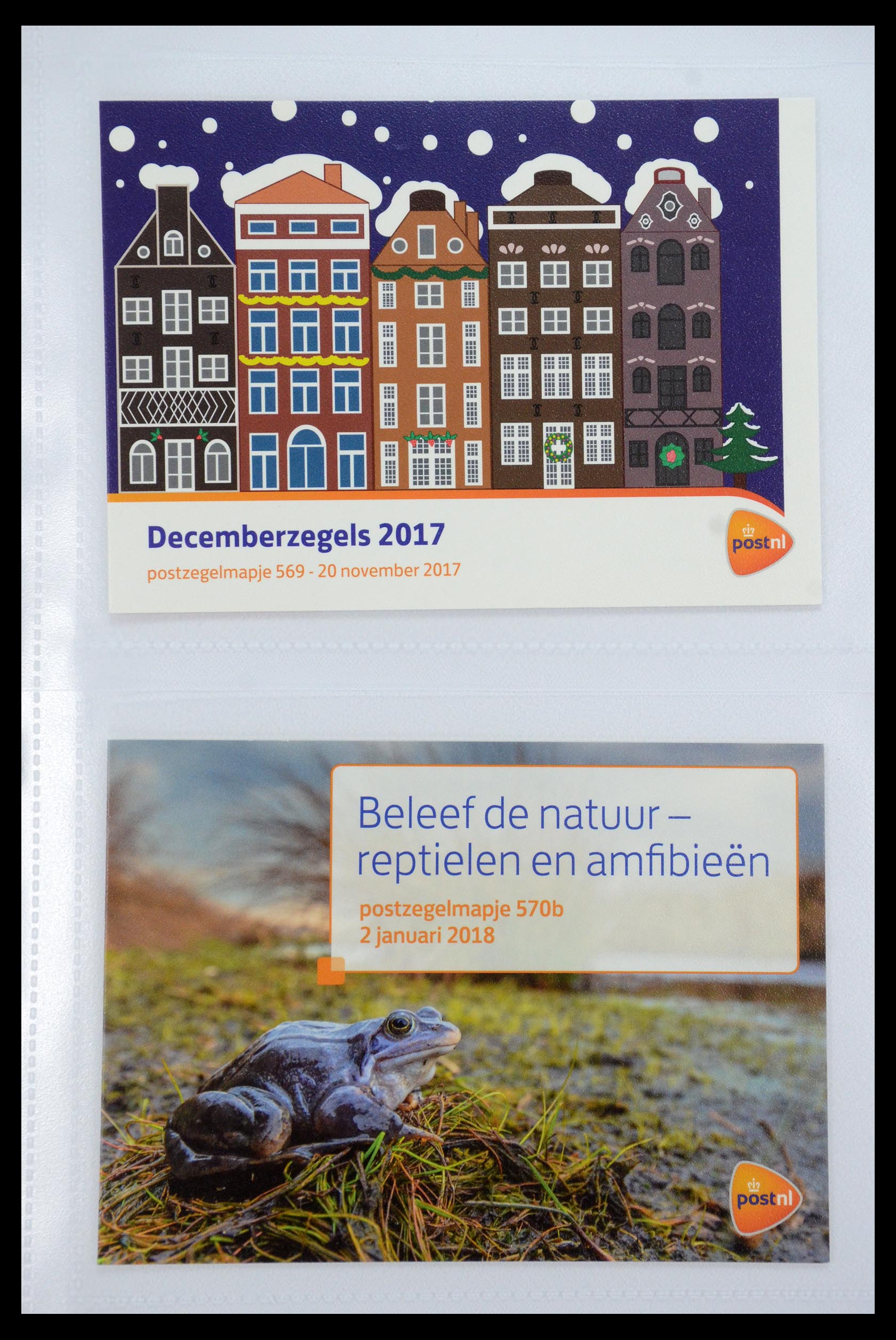 35947 342 - Postzegelverzameling 35947 Nederland PTT mapjes 1982-2019!