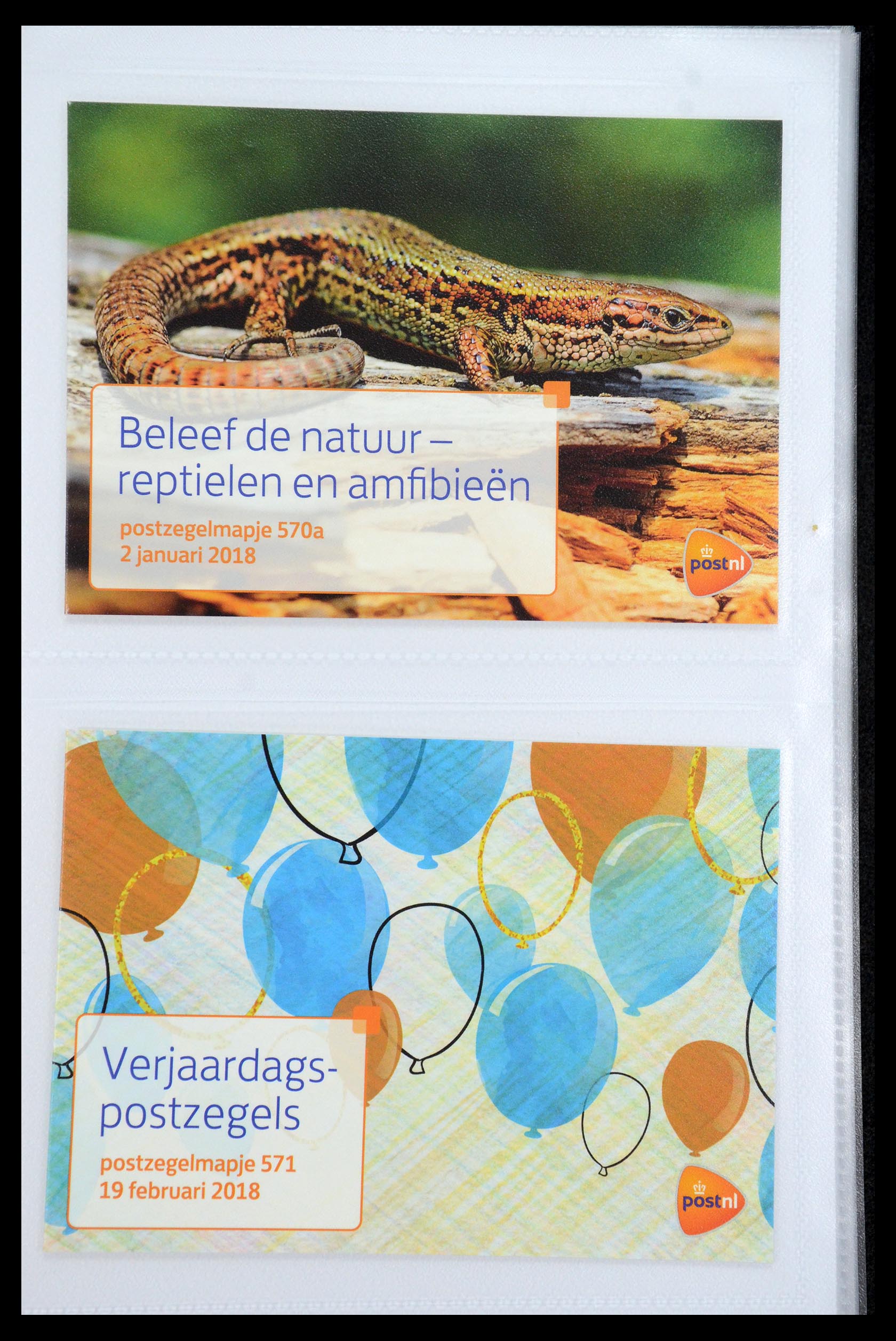 35947 343 - Postzegelverzameling 35947 Nederland PTT mapjes 1982-2019!