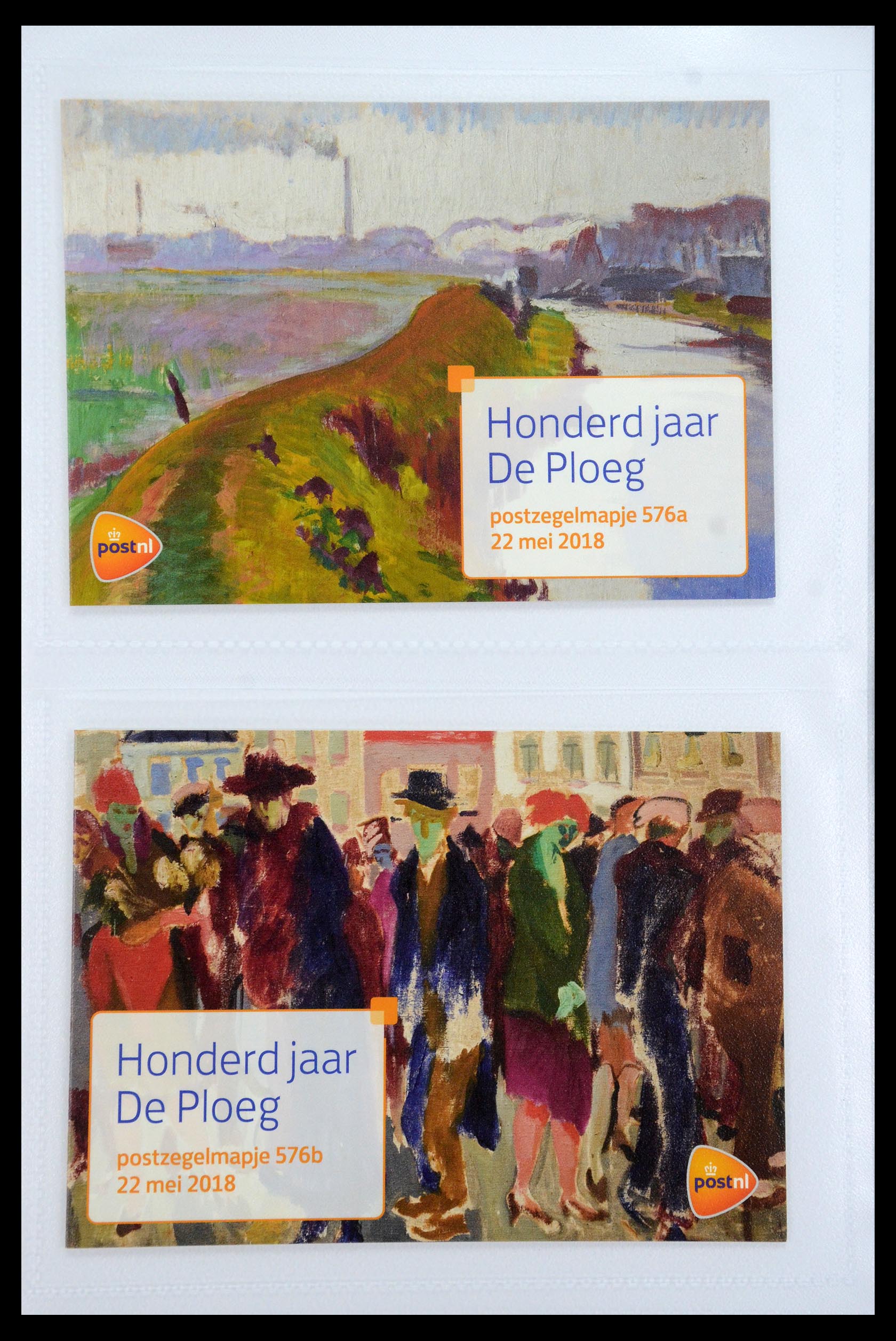 35947 347 - Postzegelverzameling 35947 Nederland PTT mapjes 1982-2019!