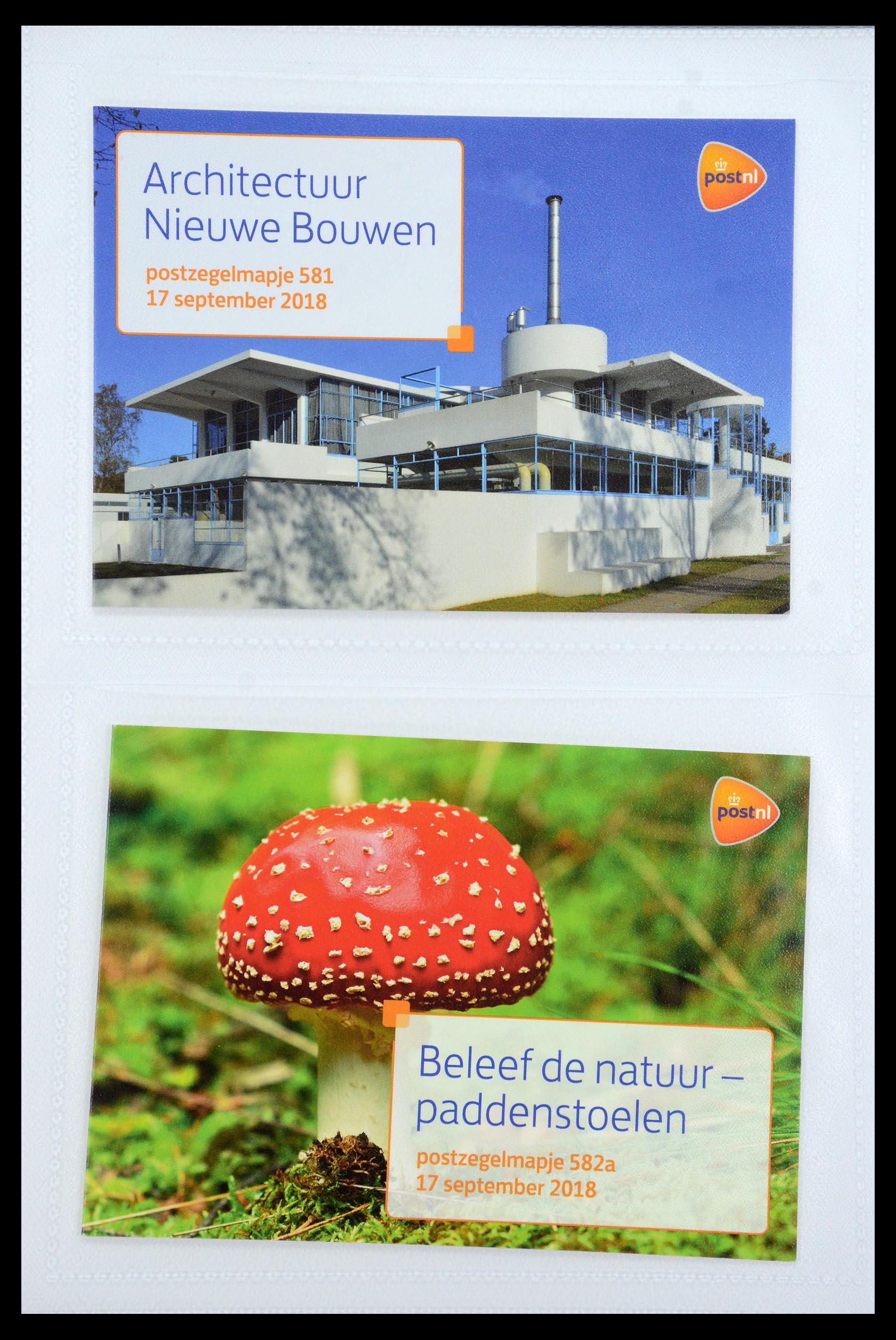 35947 351 - Postzegelverzameling 35947 Nederland PTT mapjes 1982-2019!