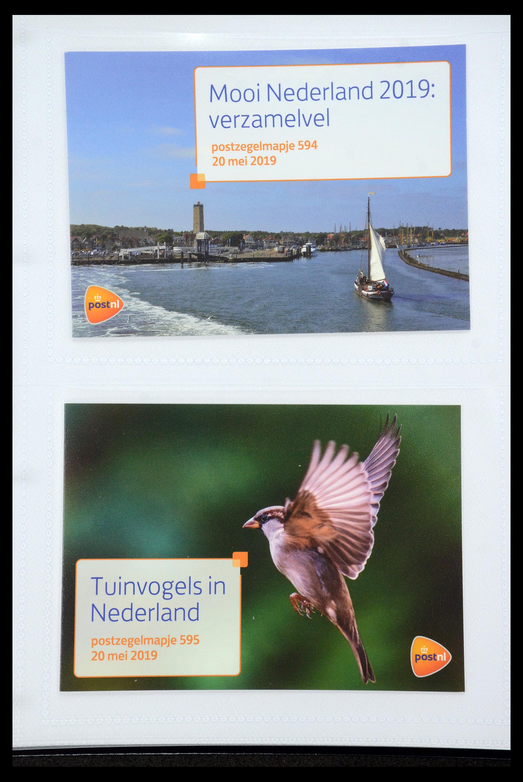 35947 359 - Postzegelverzameling 35947 Nederland PTT mapjes 1982-2019!