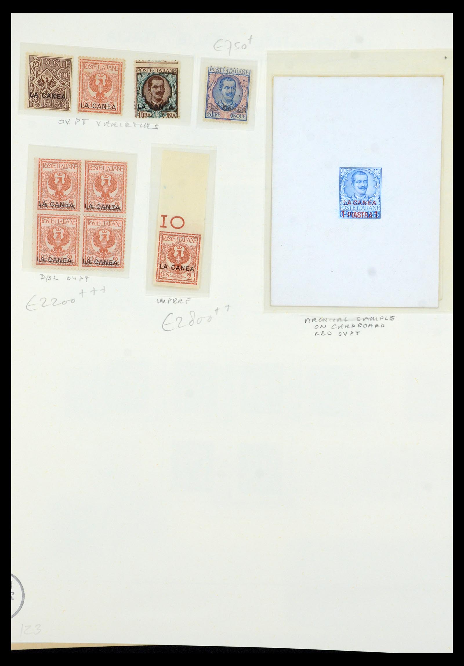 35949 002 - Postzegelverzameling 35949 Italiaans Levant superverzameling 1874-192