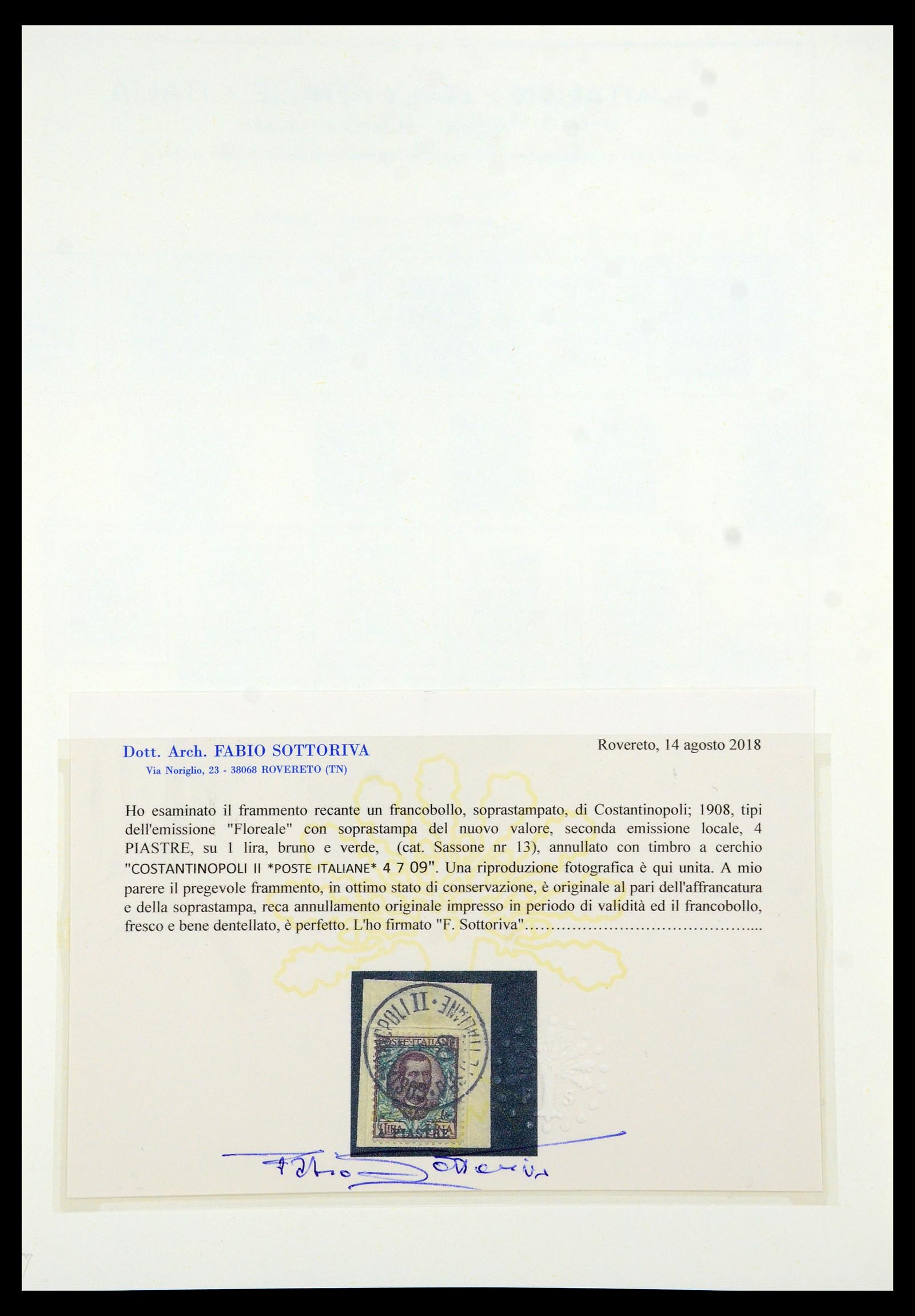35949 007 - Postzegelverzameling 35949 Italiaans Levant superverzameling 1874-192