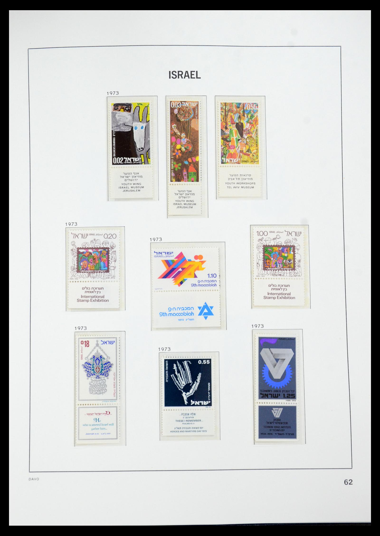 35950 089 - Postzegelverzameling 35950 Israël 1948-1992.
