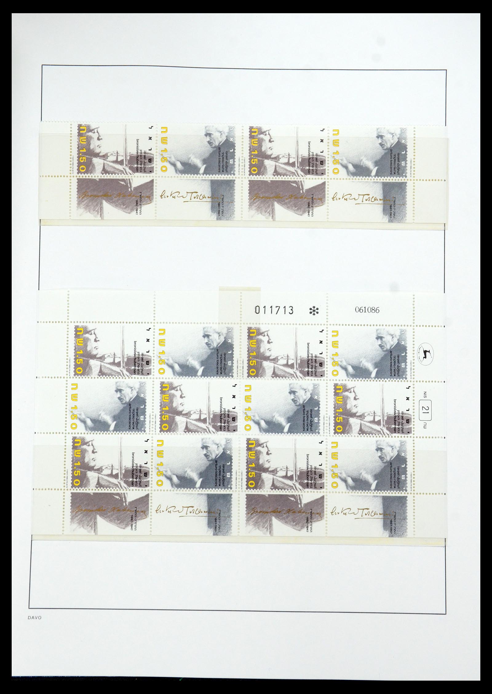 35950 159 - Postzegelverzameling 35950 Israël 1948-1992.
