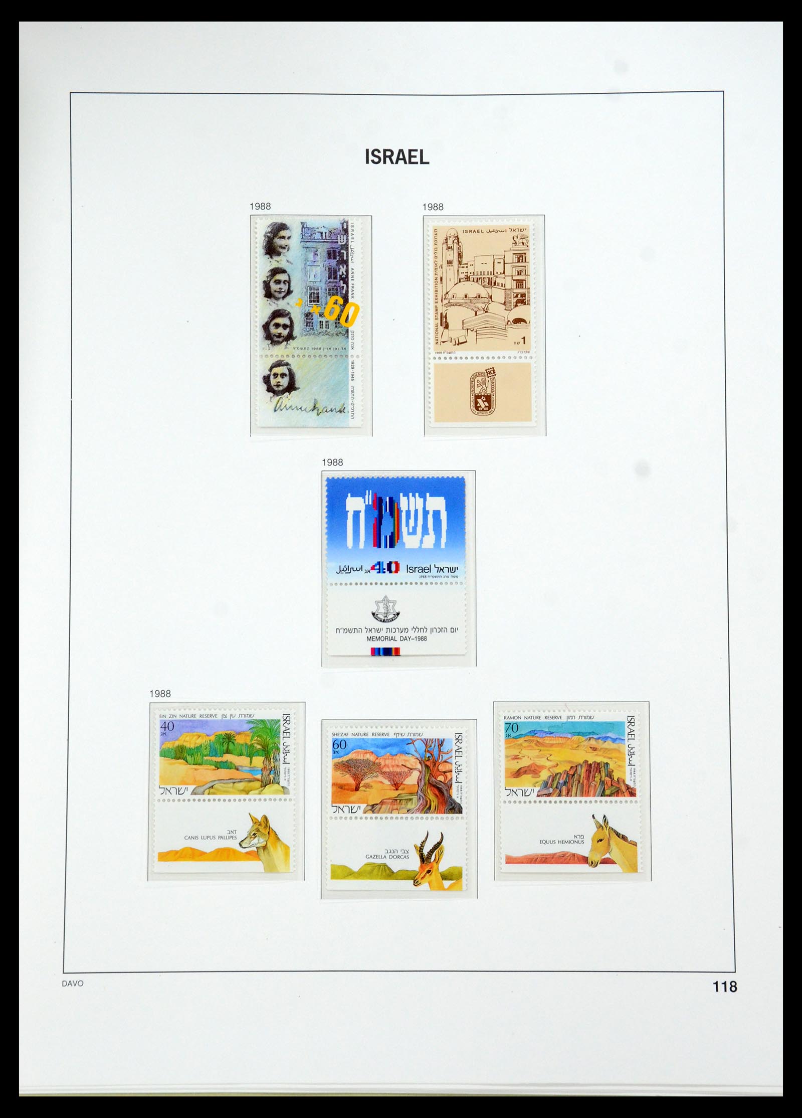 35950 166 - Stamp collection 35950 Israel 1948-1992.