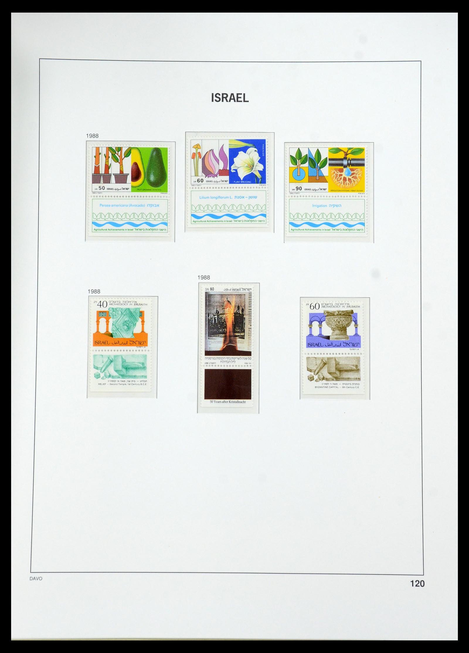 35950 168 - Postzegelverzameling 35950 Israël 1948-1992.