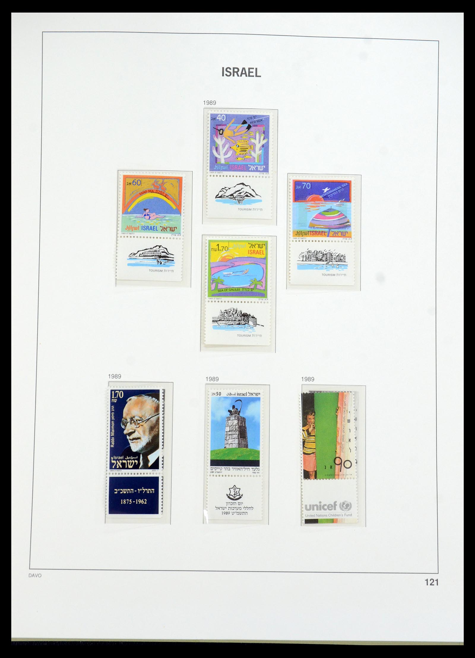35950 170 - Postzegelverzameling 35950 Israël 1948-1992.