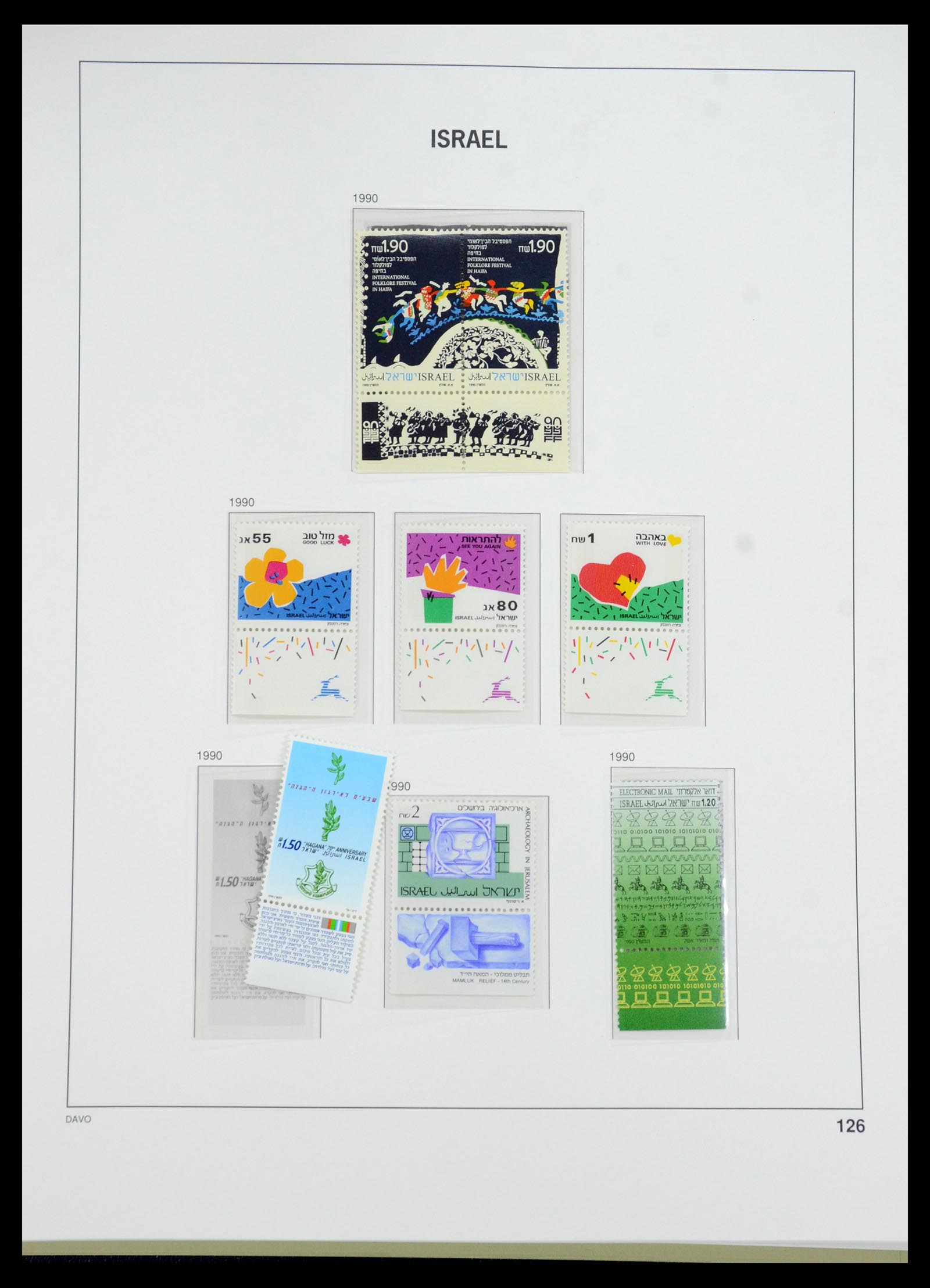 35950 177 - Postzegelverzameling 35950 Israël 1948-1992.