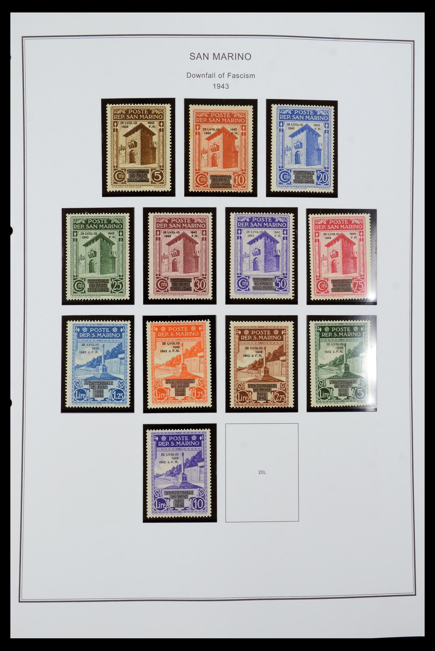 35951 013 - Postzegelverzameling 35951 San Marino 1877-2011.