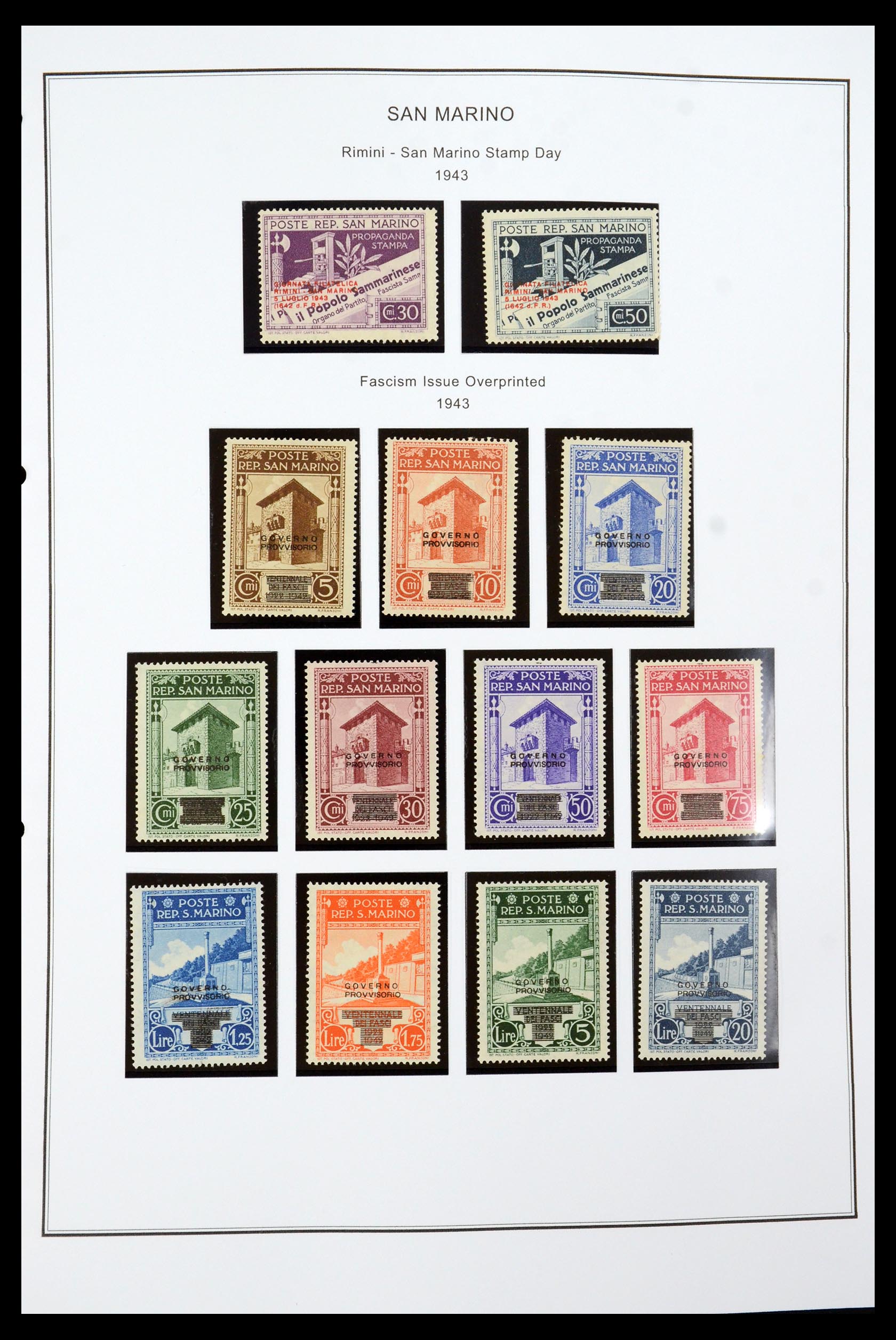 35951 014 - Stamp collection 35951 San Marino 1877-2011.