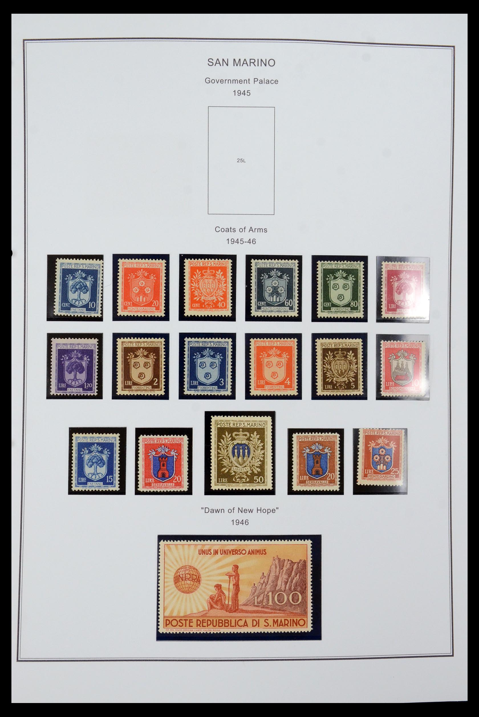 35951 015 - Postzegelverzameling 35951 San Marino 1877-2011.