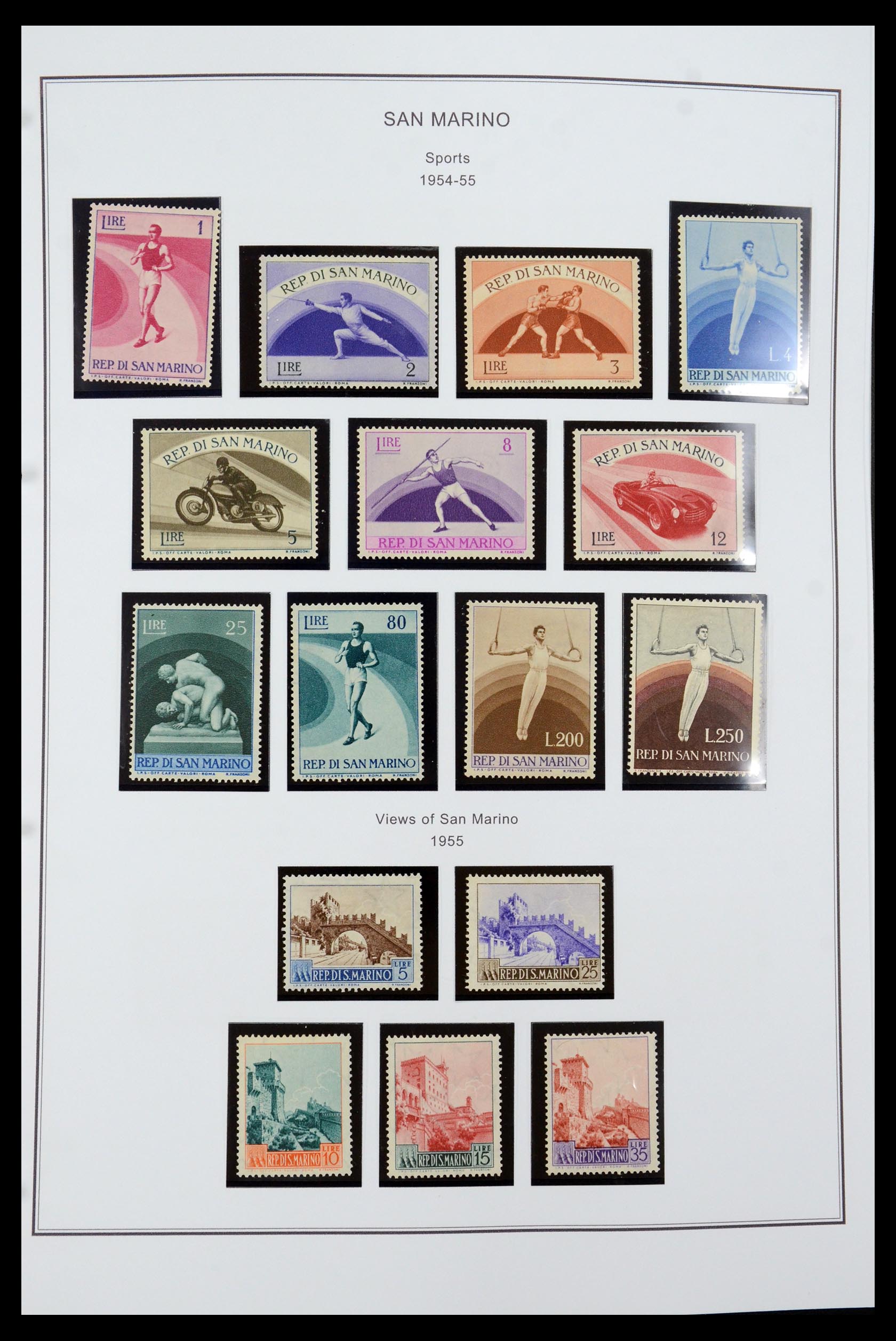 35951 022 - Postzegelverzameling 35951 San Marino 1877-2011.