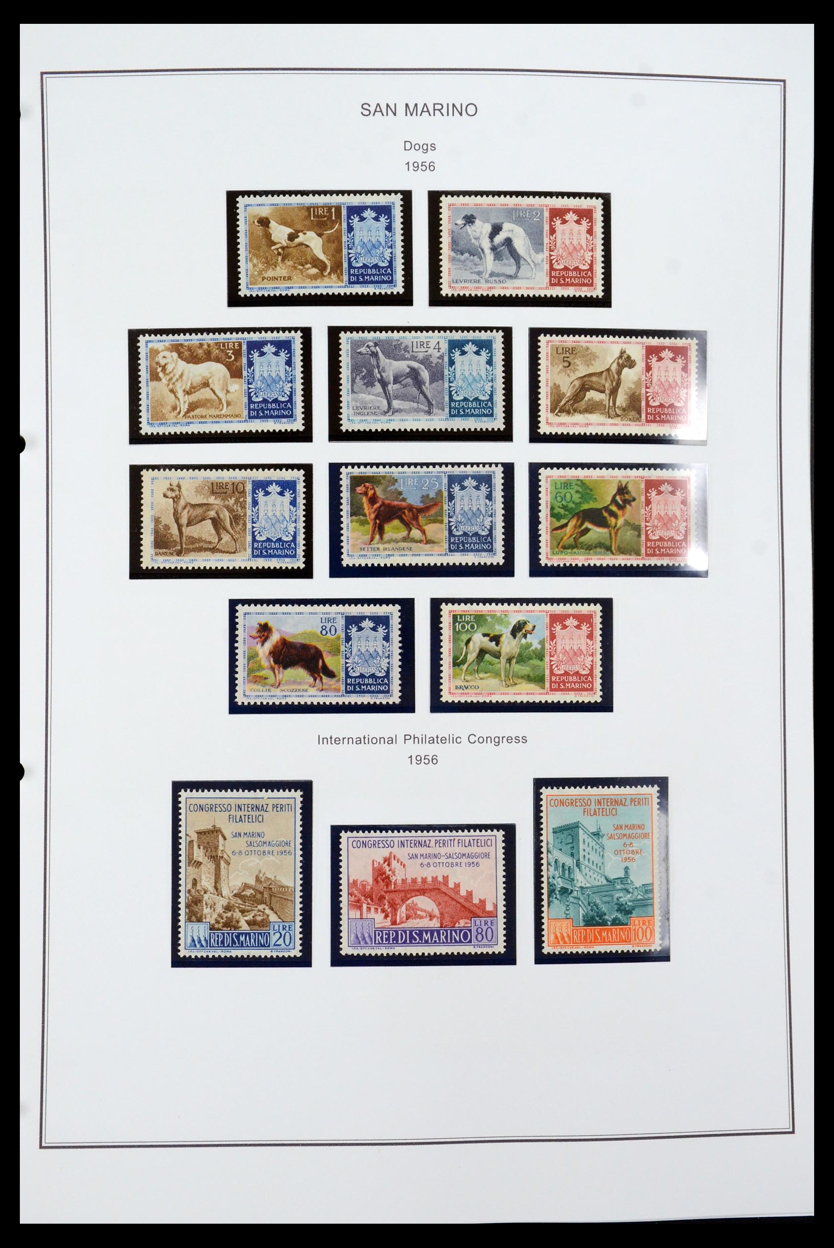 35951 024 - Postzegelverzameling 35951 San Marino 1877-2011.